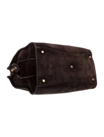 Métier Suede MÉTIER Private Eye suede tote Large