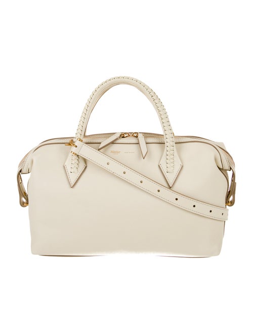 Métier Leather Top Handle Bag