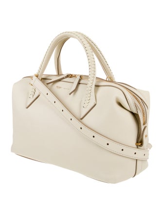 Métier Leather Top Handle Bag