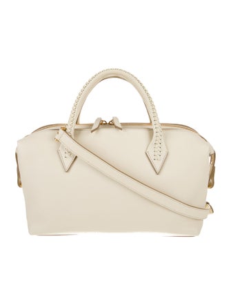 Métier Leather Top Handle Bag