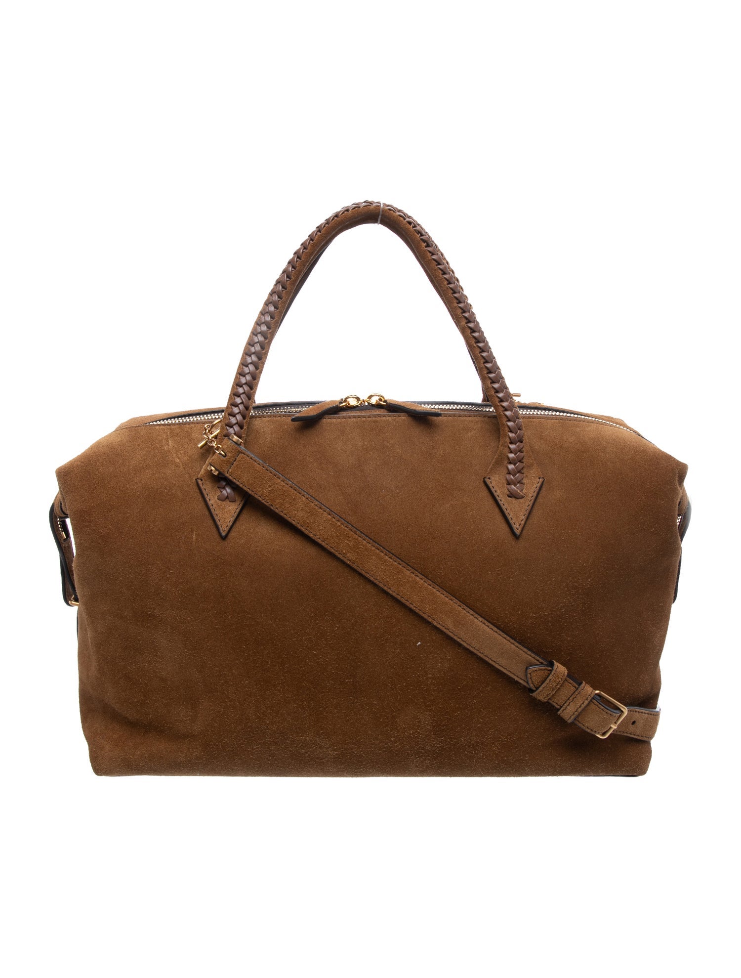 Métier Suede Top Handle Bag