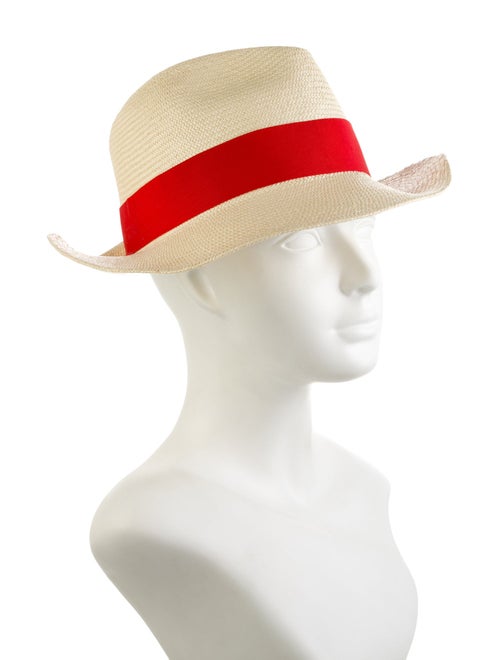 Métier Embroidered Straw Hat