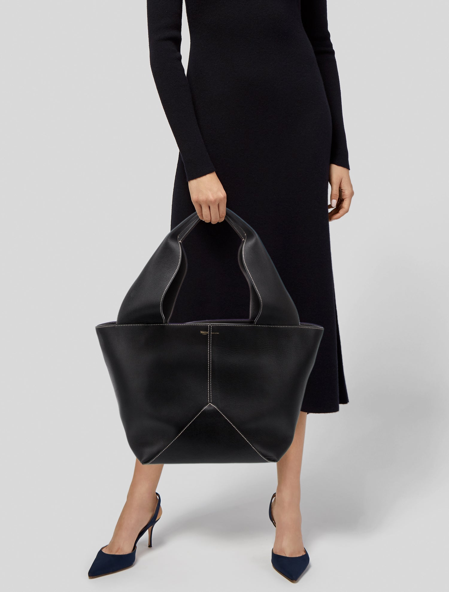 Métier Leather Market Tote