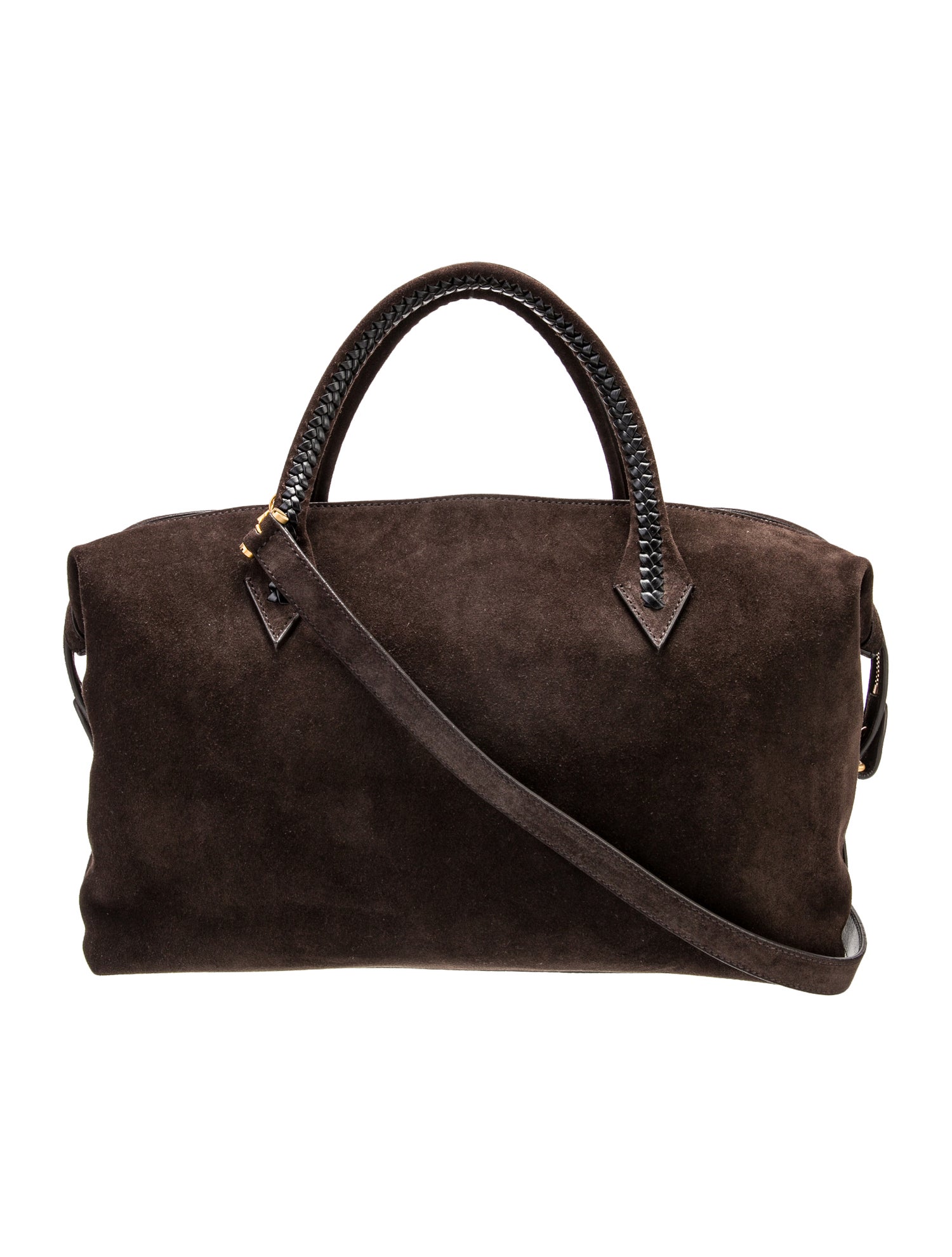 Métier Suede Vérité City Handle Bag