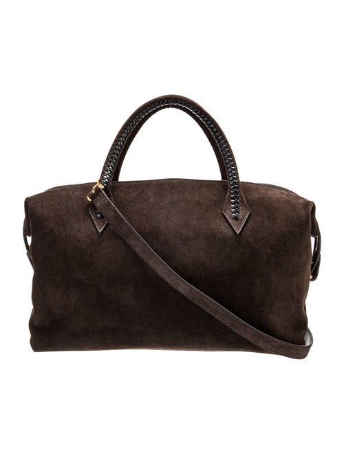 Métier Suede Vérité City Handle Bag