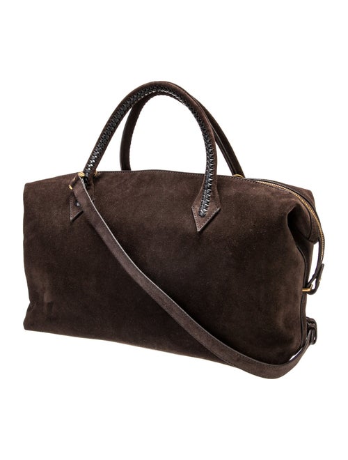 Métier Suede Vérité City Handle Bag
