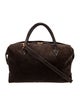 Métier Suede Vérité City Handle Bag