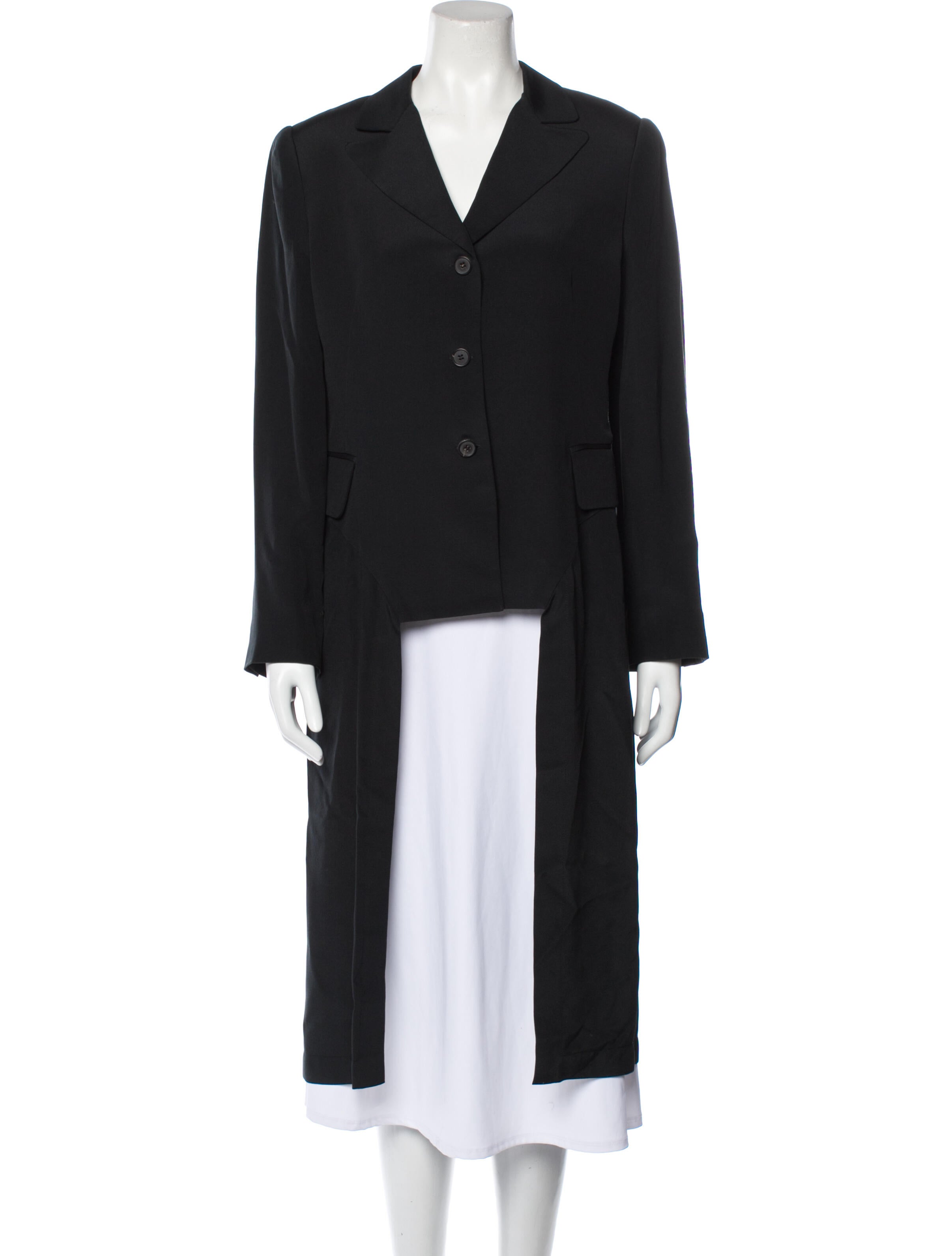 Le Fay Silk Evening Jacket Black Jackets, Clothing MLF23407