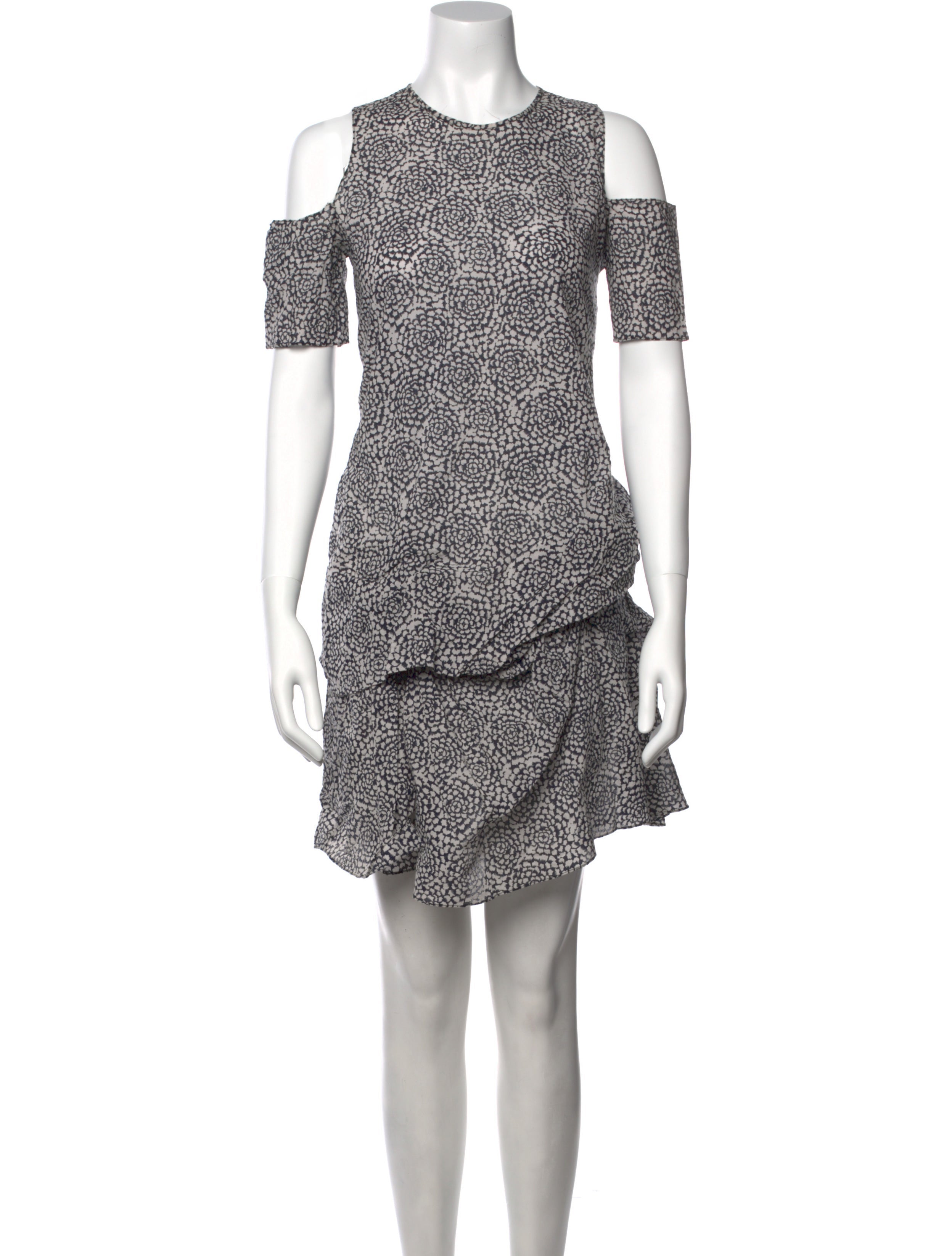 Morgane Le Fay Printed Mini Dress