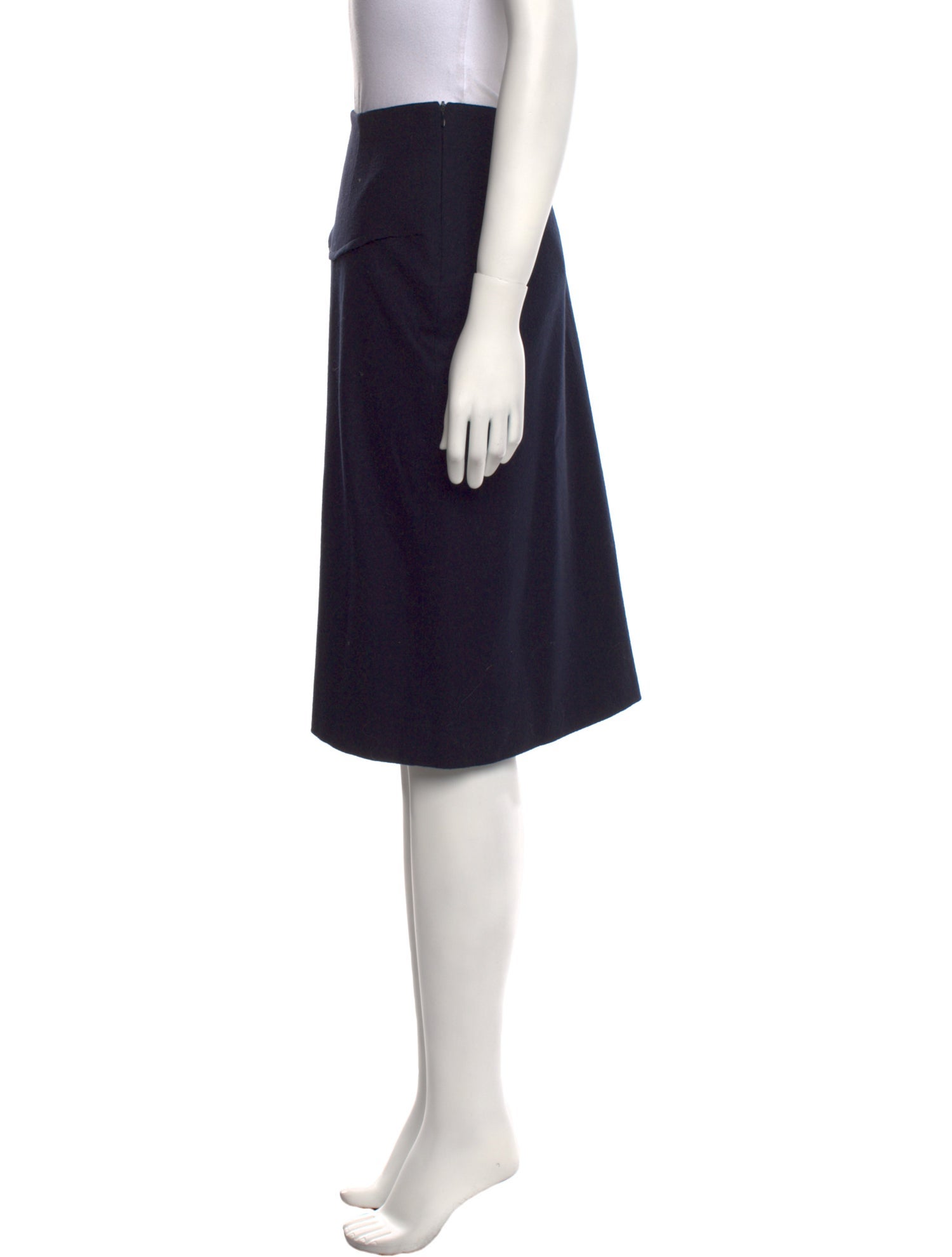 Morgane Le Fay Cashmere Knee-Length Skirt