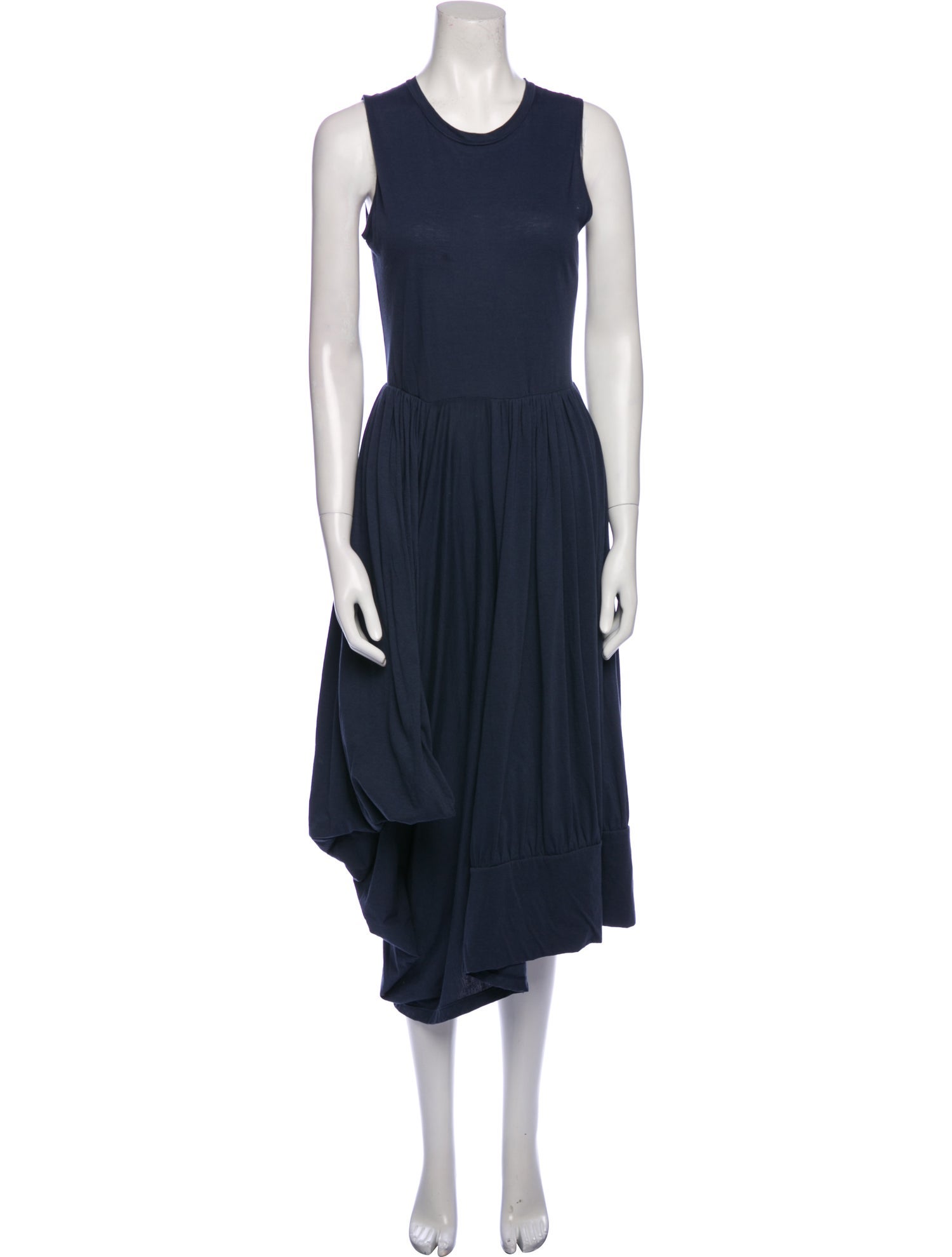 Morgane Le Fay Crew Neck Long Dress