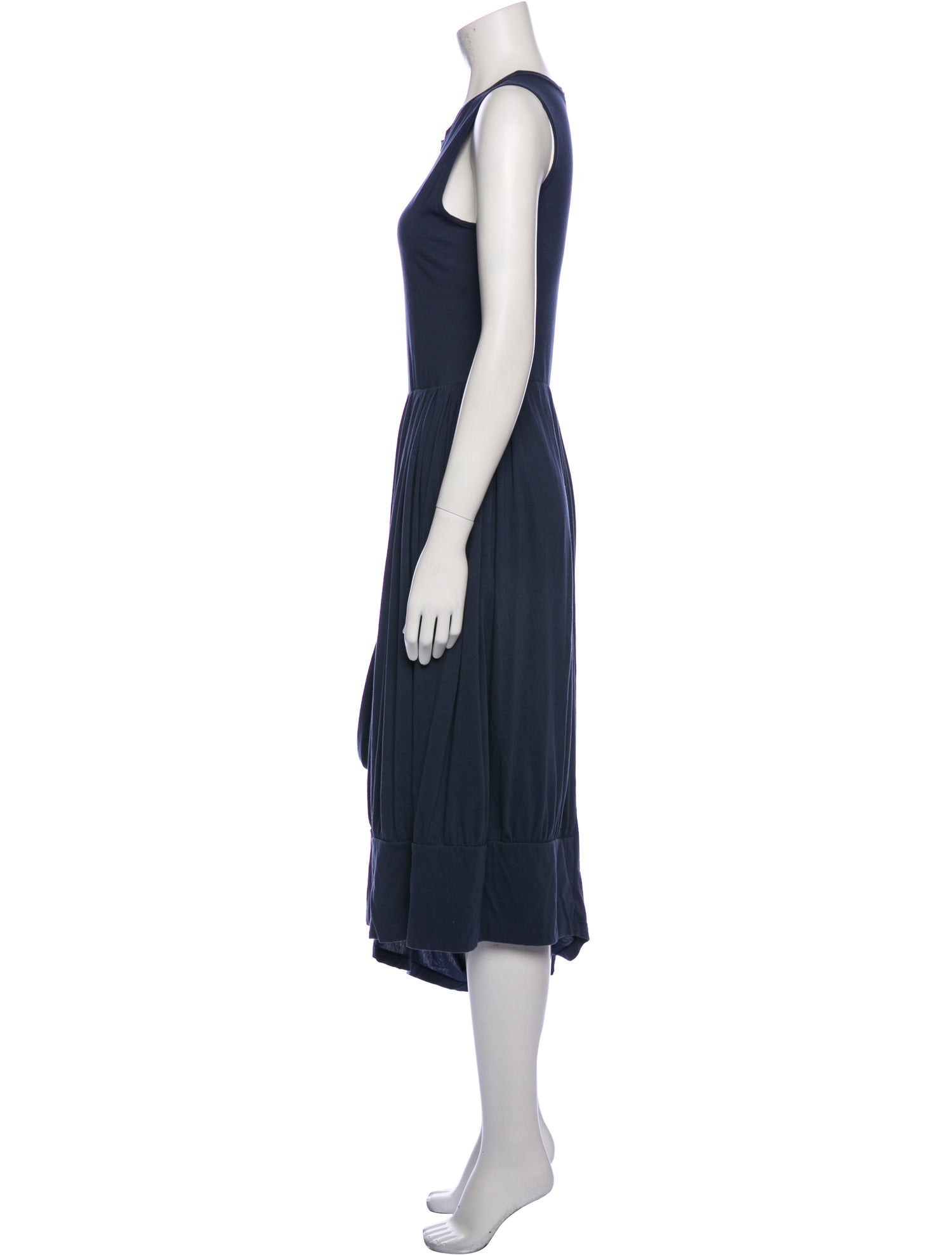 Morgane Le Fay Crew Neck Long Dress