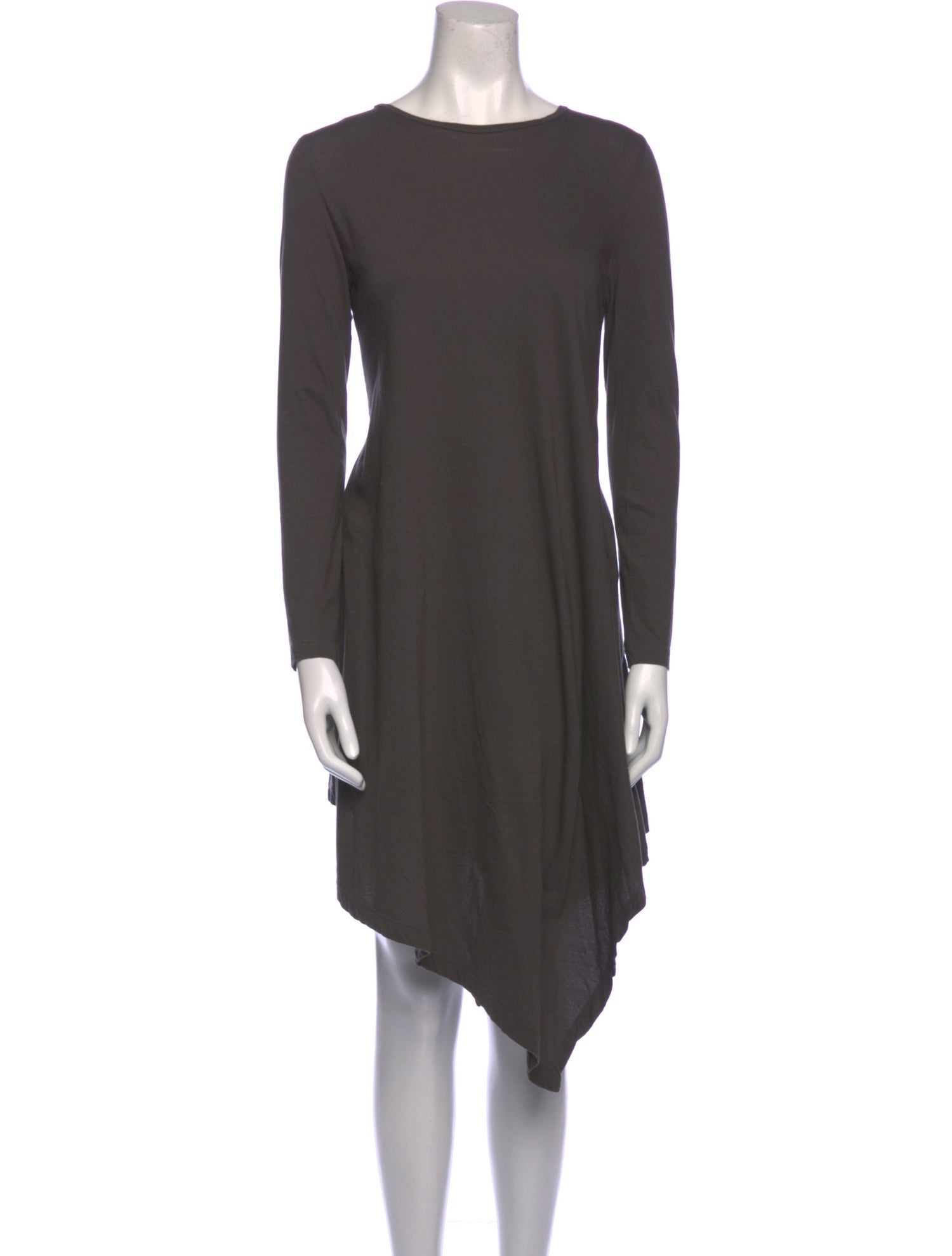 Morgane Le Fay Bateau Neckline Midi Length Dress