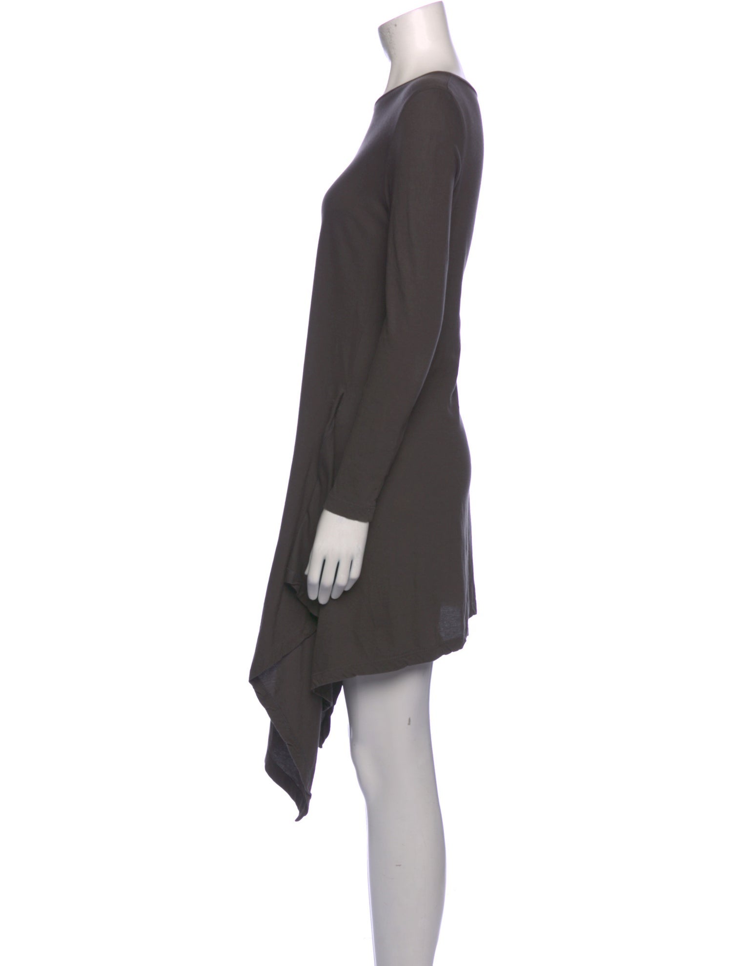 Morgane Le Fay Bateau Neckline Midi Length Dress