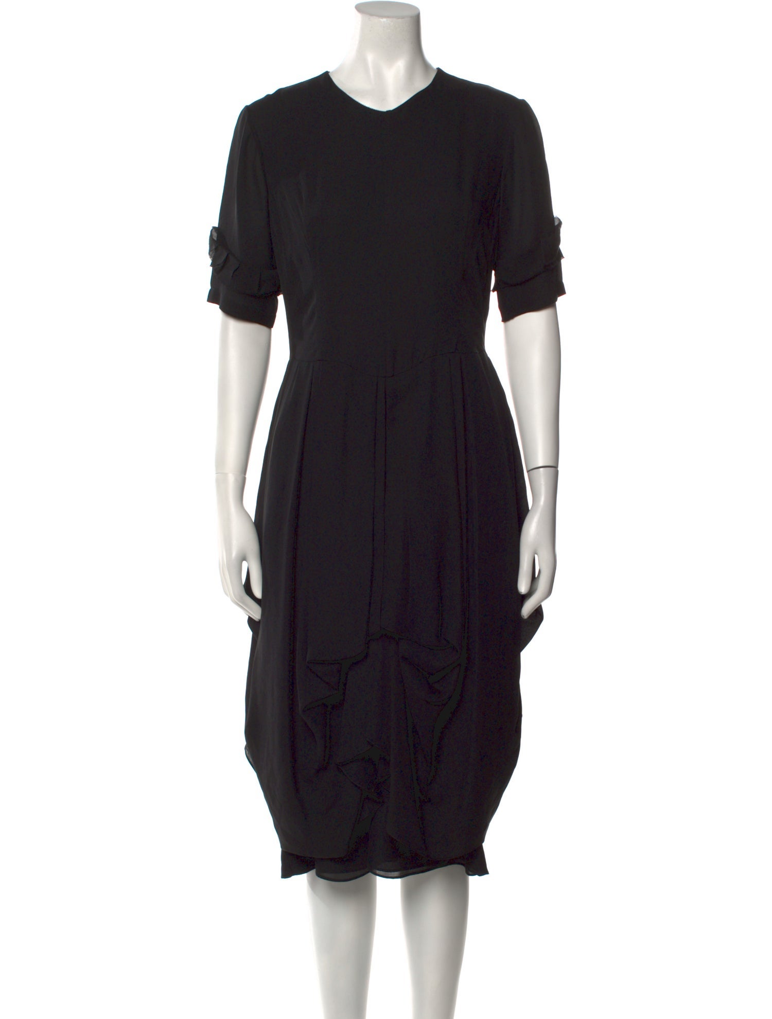 Morgane Le Fay Silk Midi Length Dress
