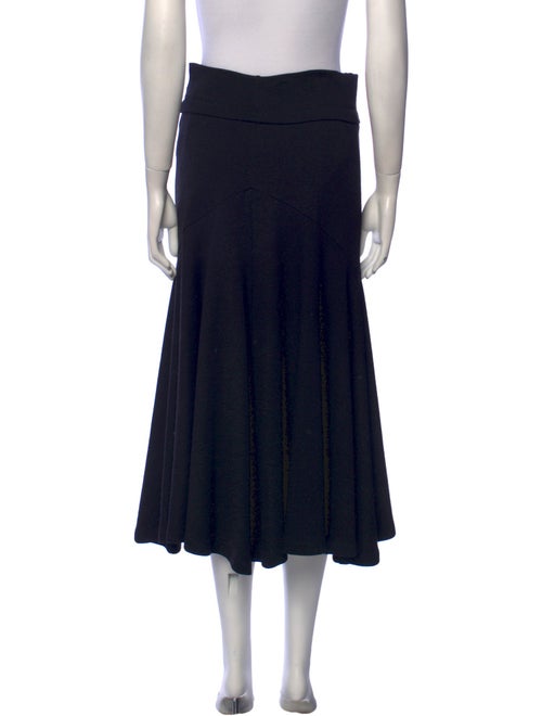 Morgane Le Fay Wool Midi Length Skirt
