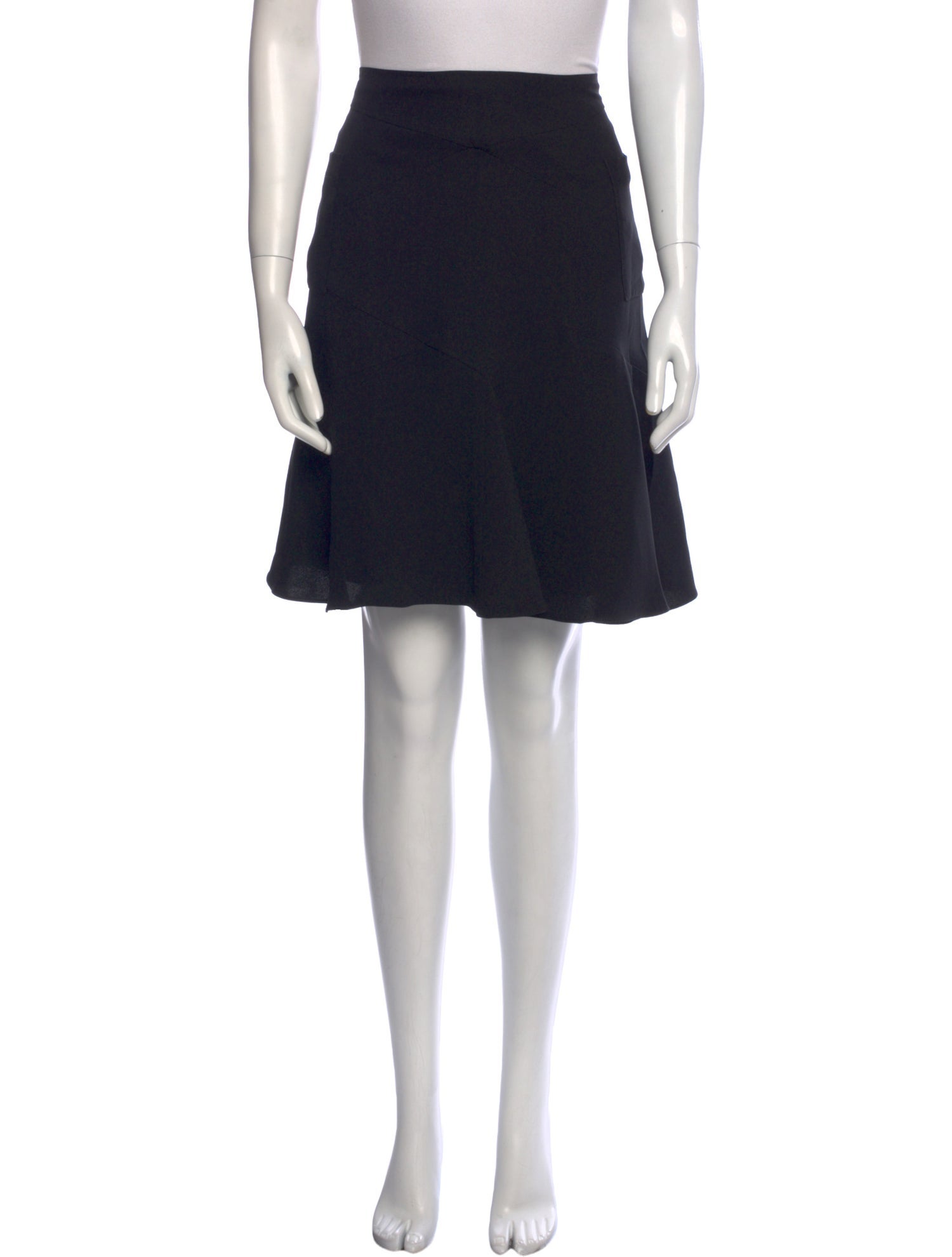 Morgane Le Fay Silk Knee-Length Skirt