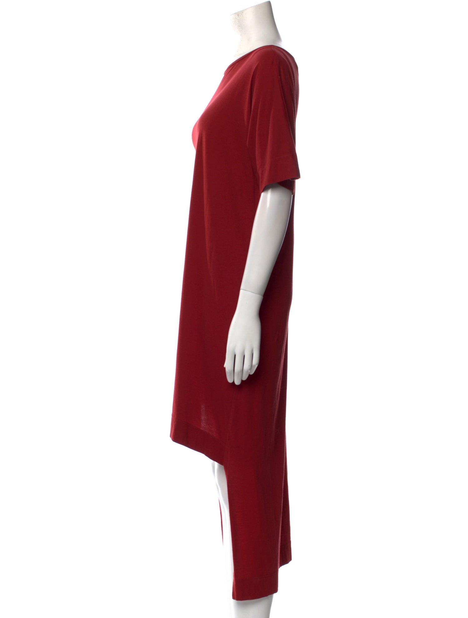 Morgane Le Fay Bateau Neckline Midi Length Dress