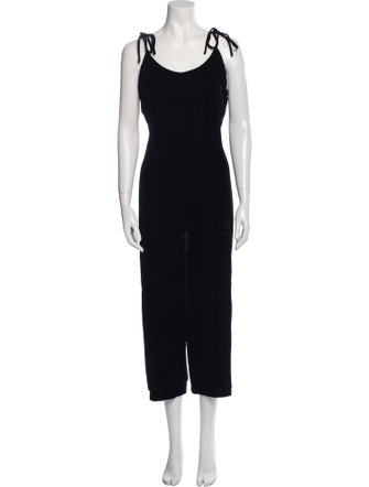 Morgane Le Fay Scoop Neck Jumpsuit