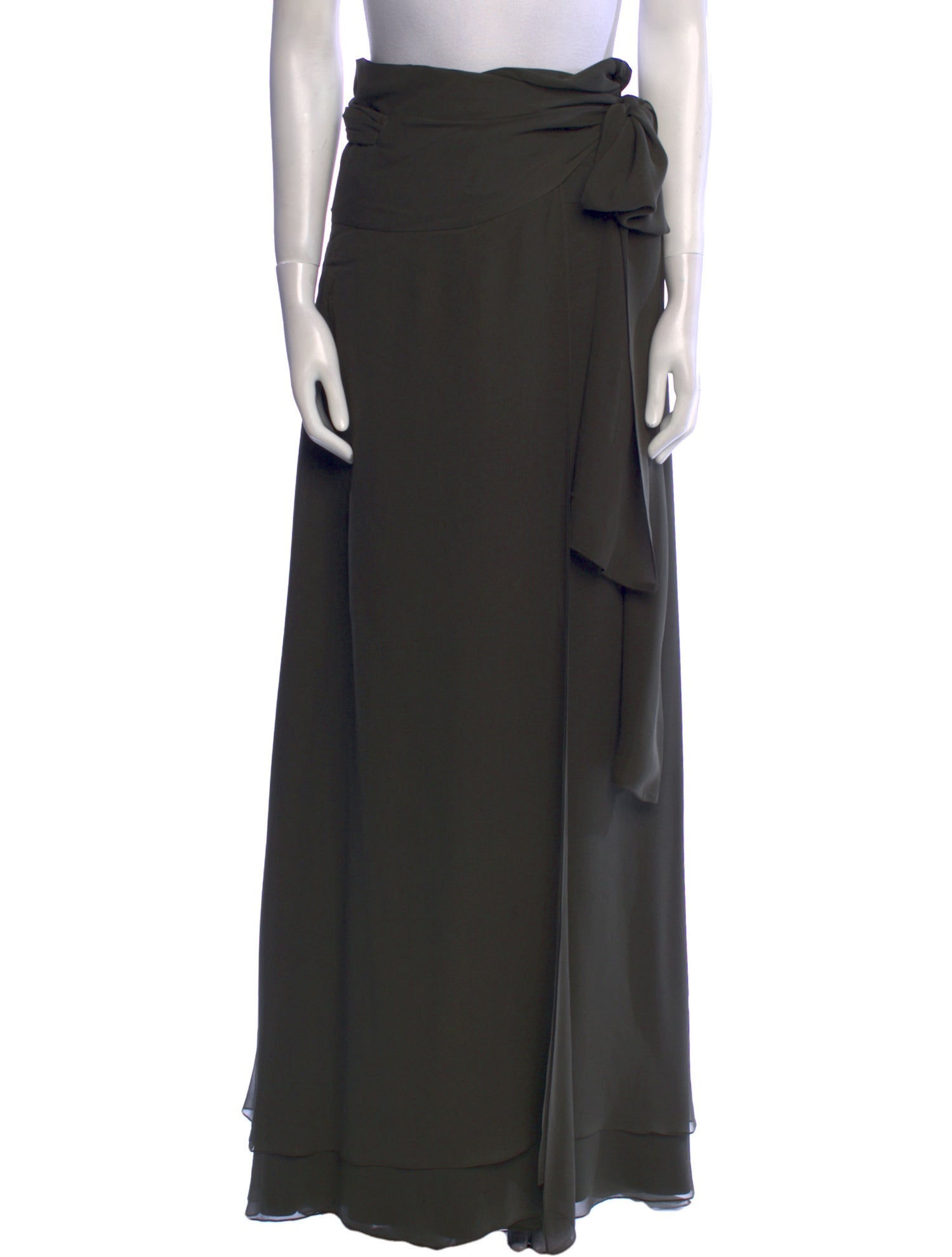 Morgane Le Fay Silk Long Skirt