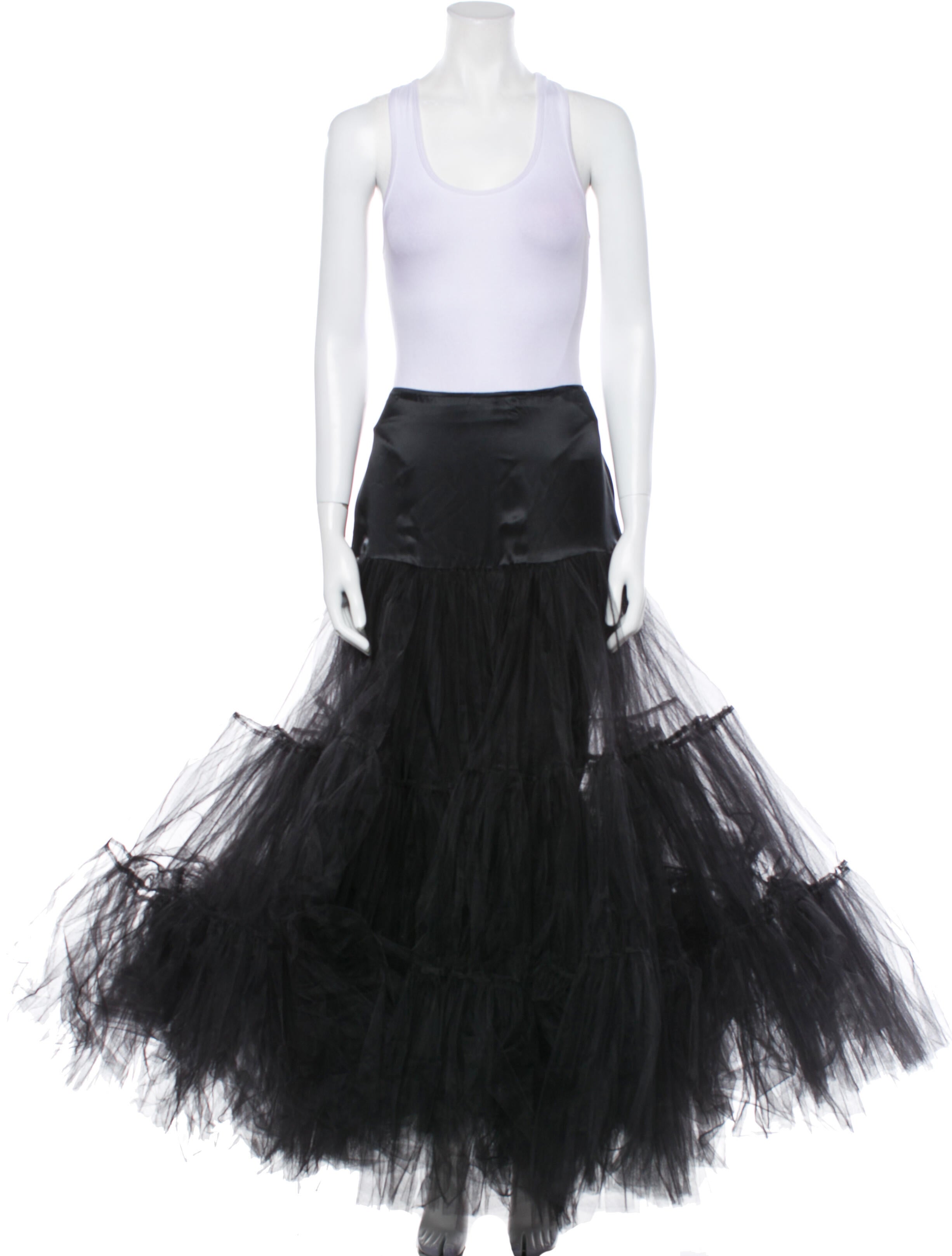 Morgane Le Fay Silk Long Skirt w/ Tags