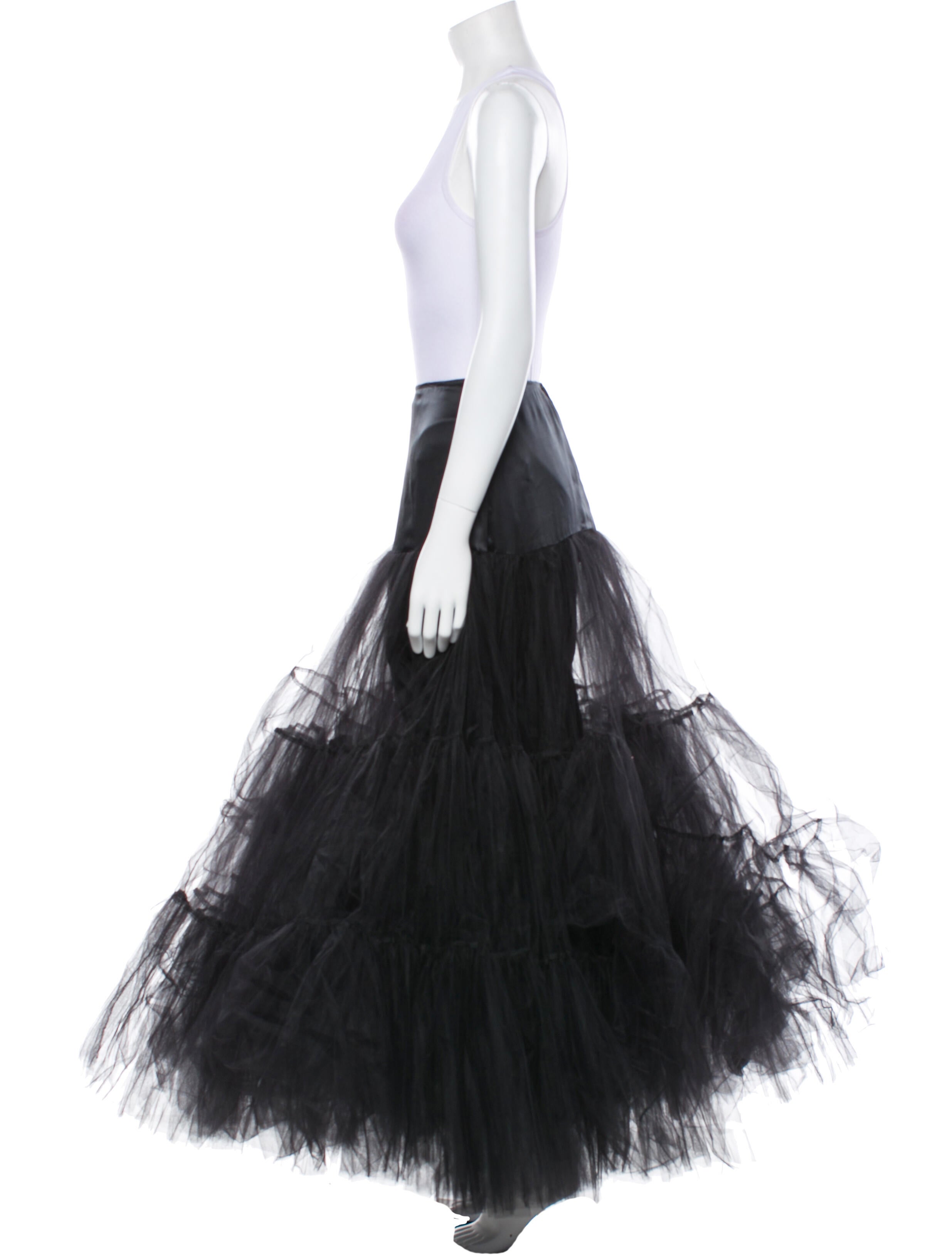 Morgane Le Fay Silk Long Skirt w/ Tags