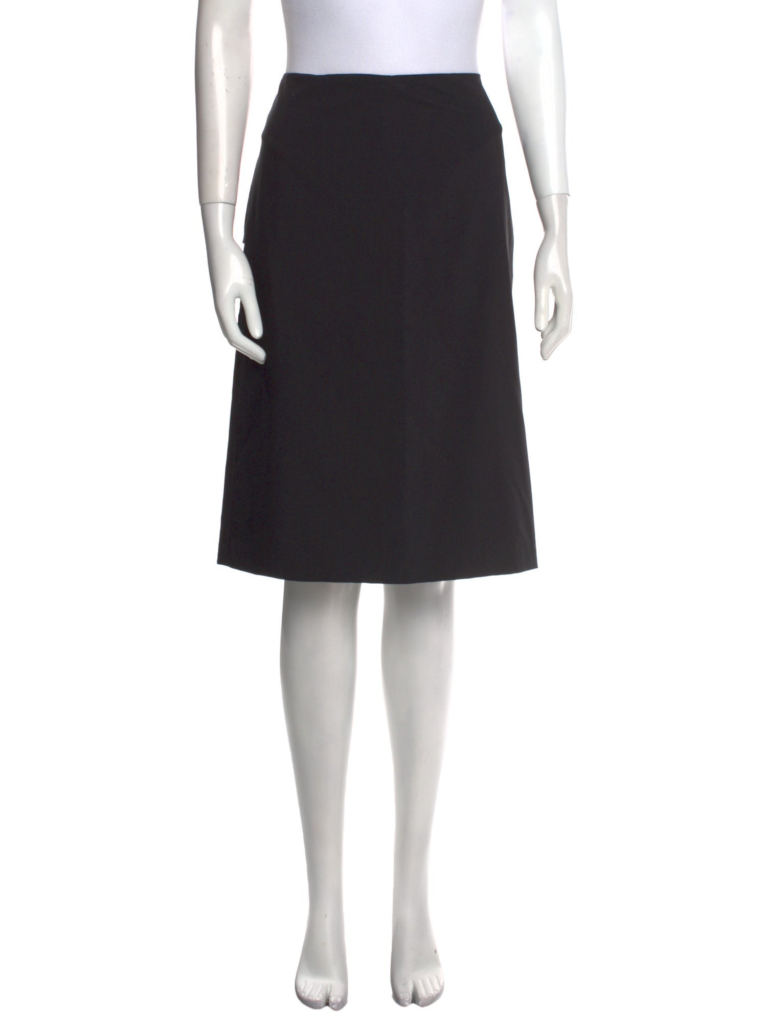 Morgane Le Fay Wool Midi Length Skirt