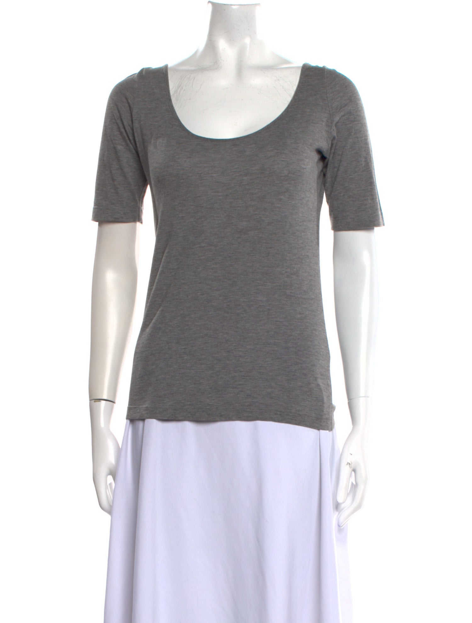 Morgane Le Fay Scoop Neck Short Sleeve T-Shirt