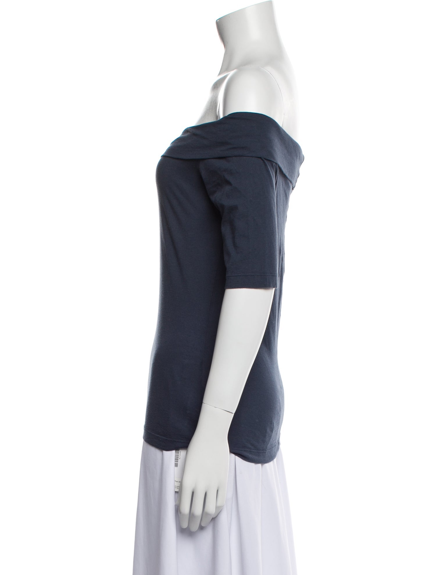 Morgane Le Fay Off-The-Shoulder Three-Quarter Sleeve Top