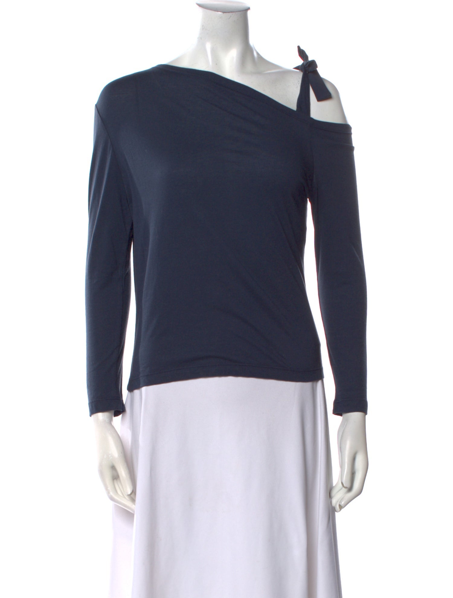 Morgane Le Fay Asymmetrical Long Sleeve Top