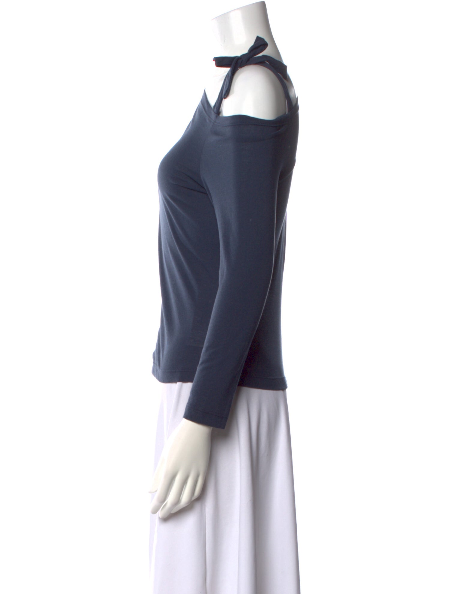 Morgane Le Fay Asymmetrical Long Sleeve Top