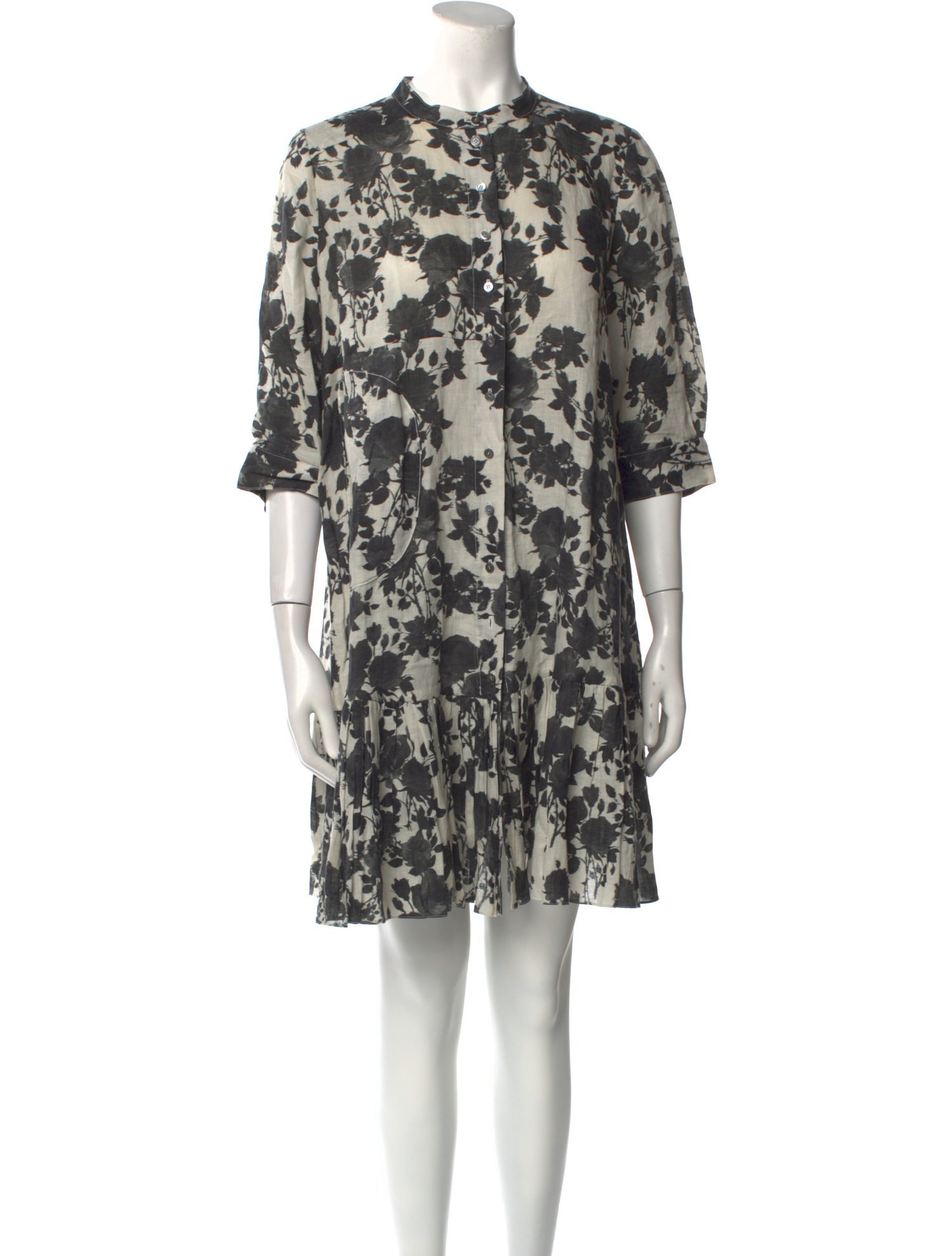 Morgane Le Fay Linen Mini Dress