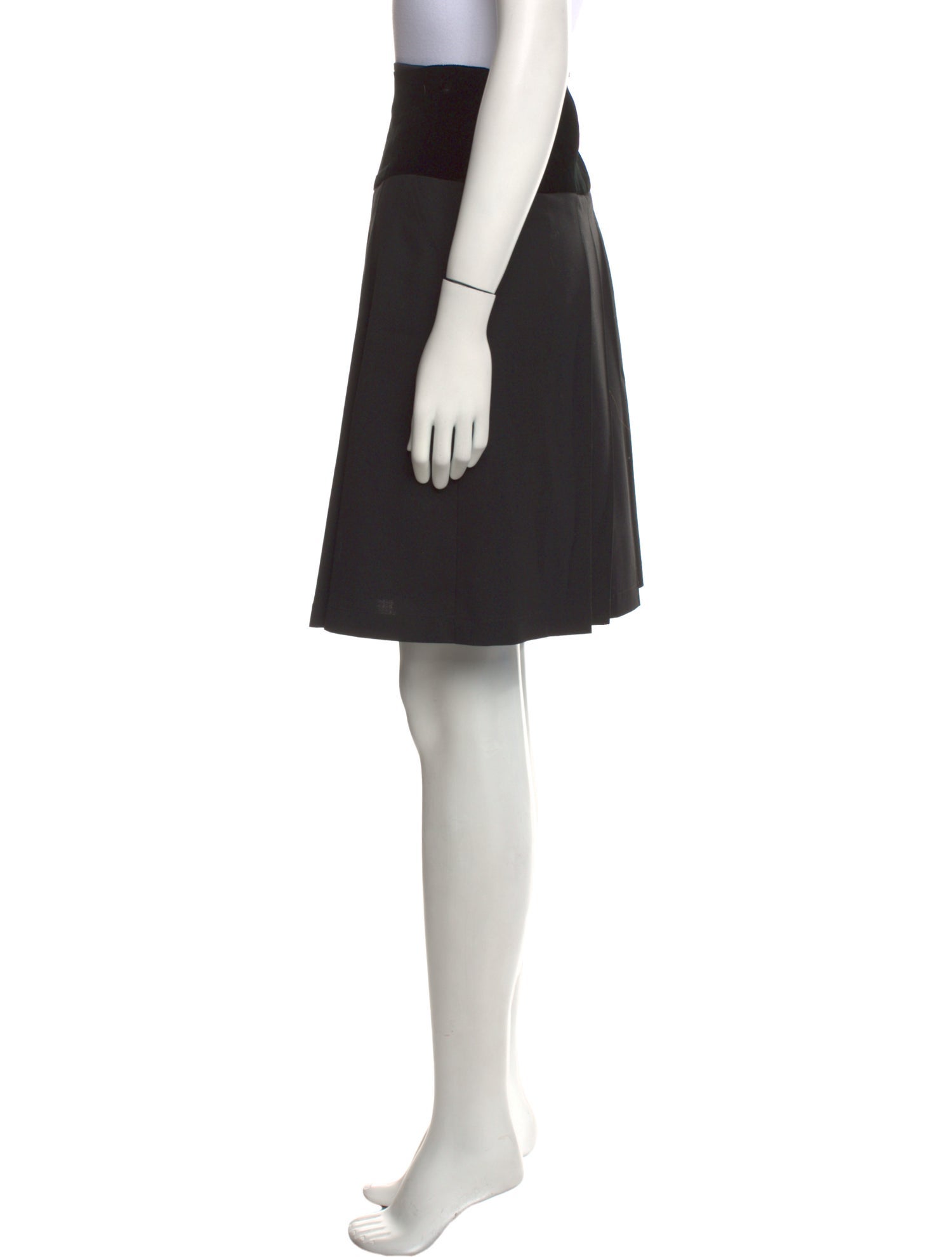 Morgane Le Fay Wool Knee-Length Skirt