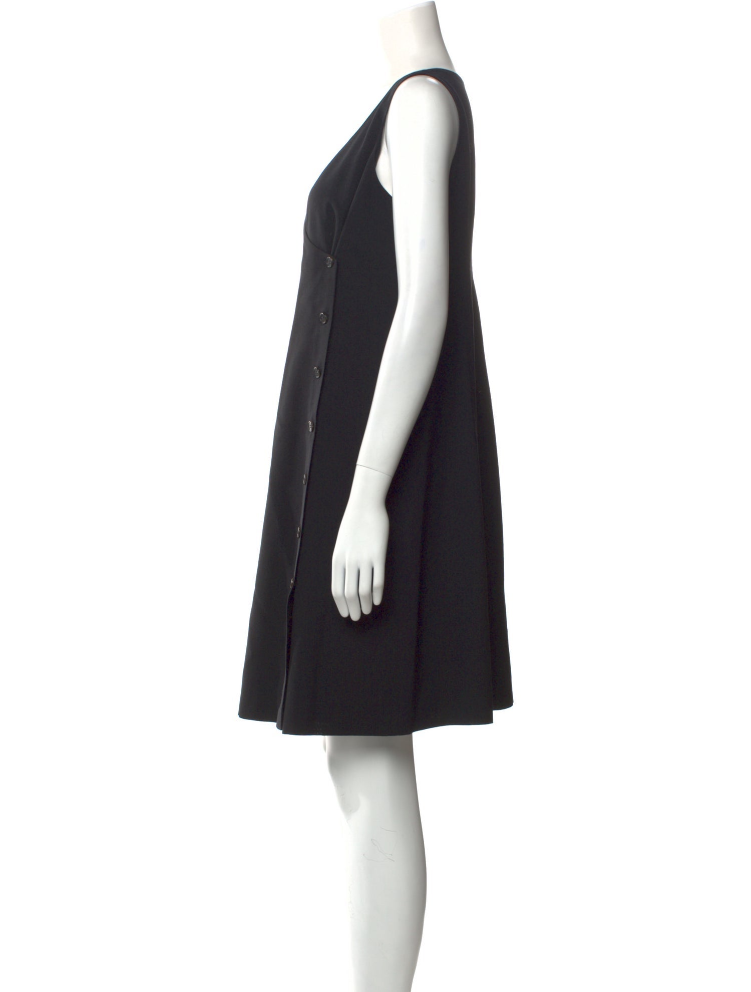 Morgane Le Fay Wool Mini Dress