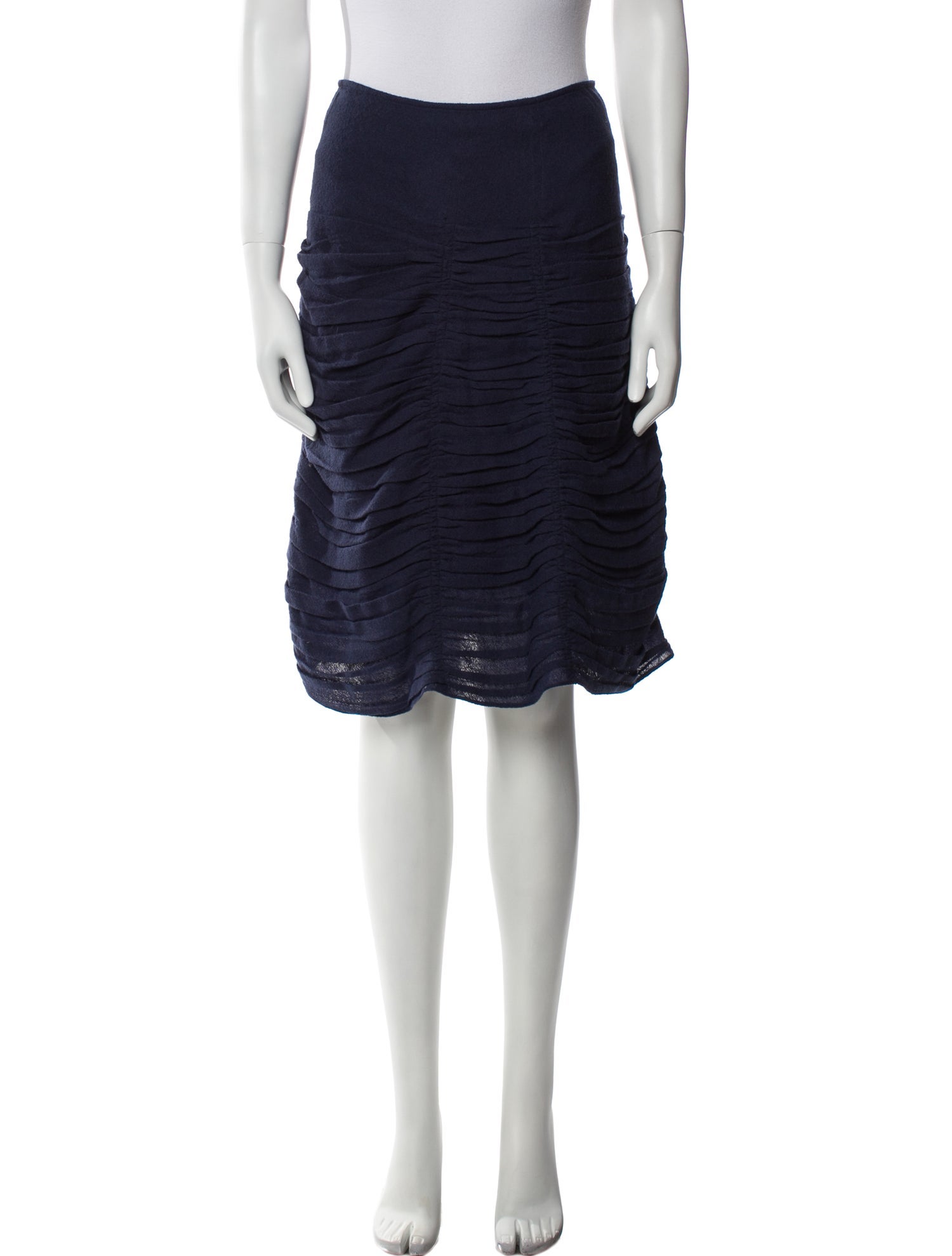 Morgane Le Fay Wool Knee-Length Skirt