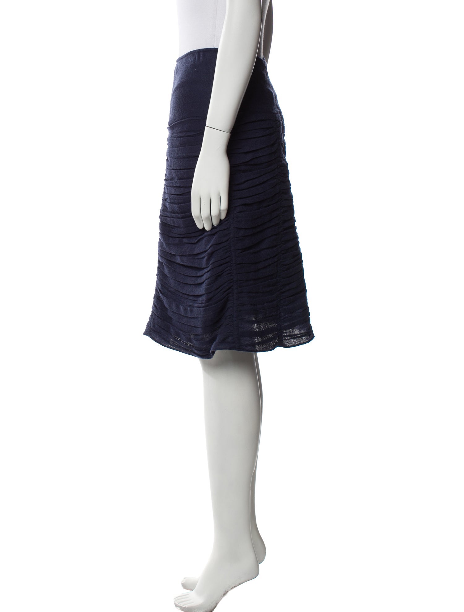 Morgane Le Fay Wool Knee-Length Skirt