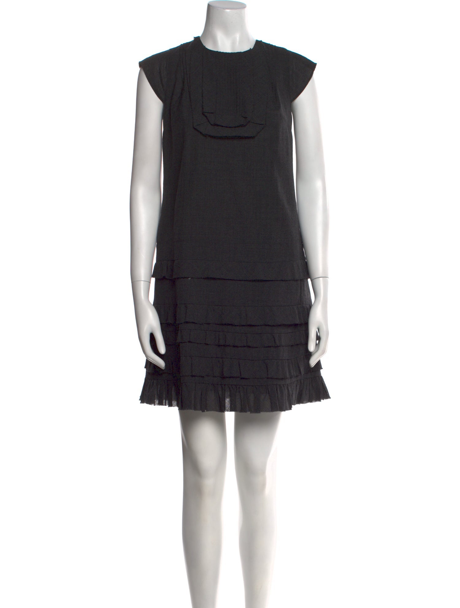 Morgane Le Fay Wool Mini Dress