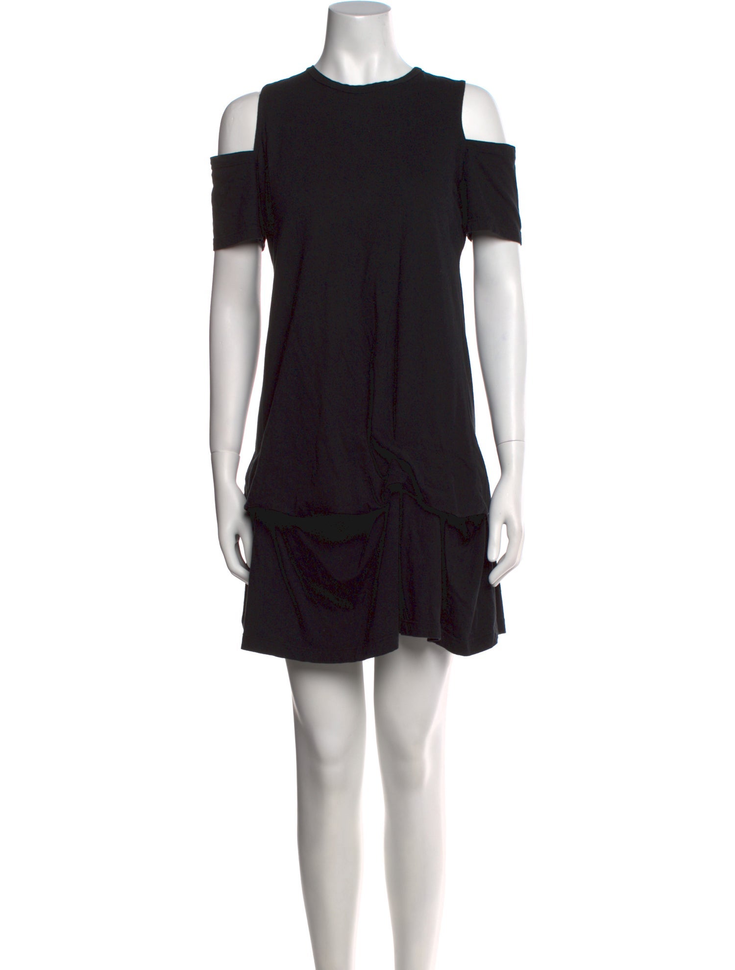 Morgane Le Fay Crew Neck Mini Dress