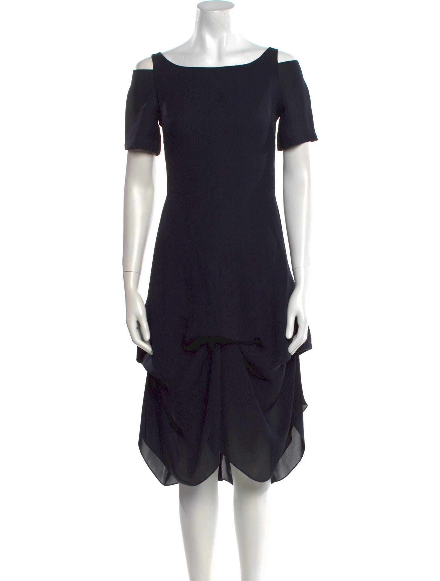 Morgane Le Fay Silk Midi Length Dress