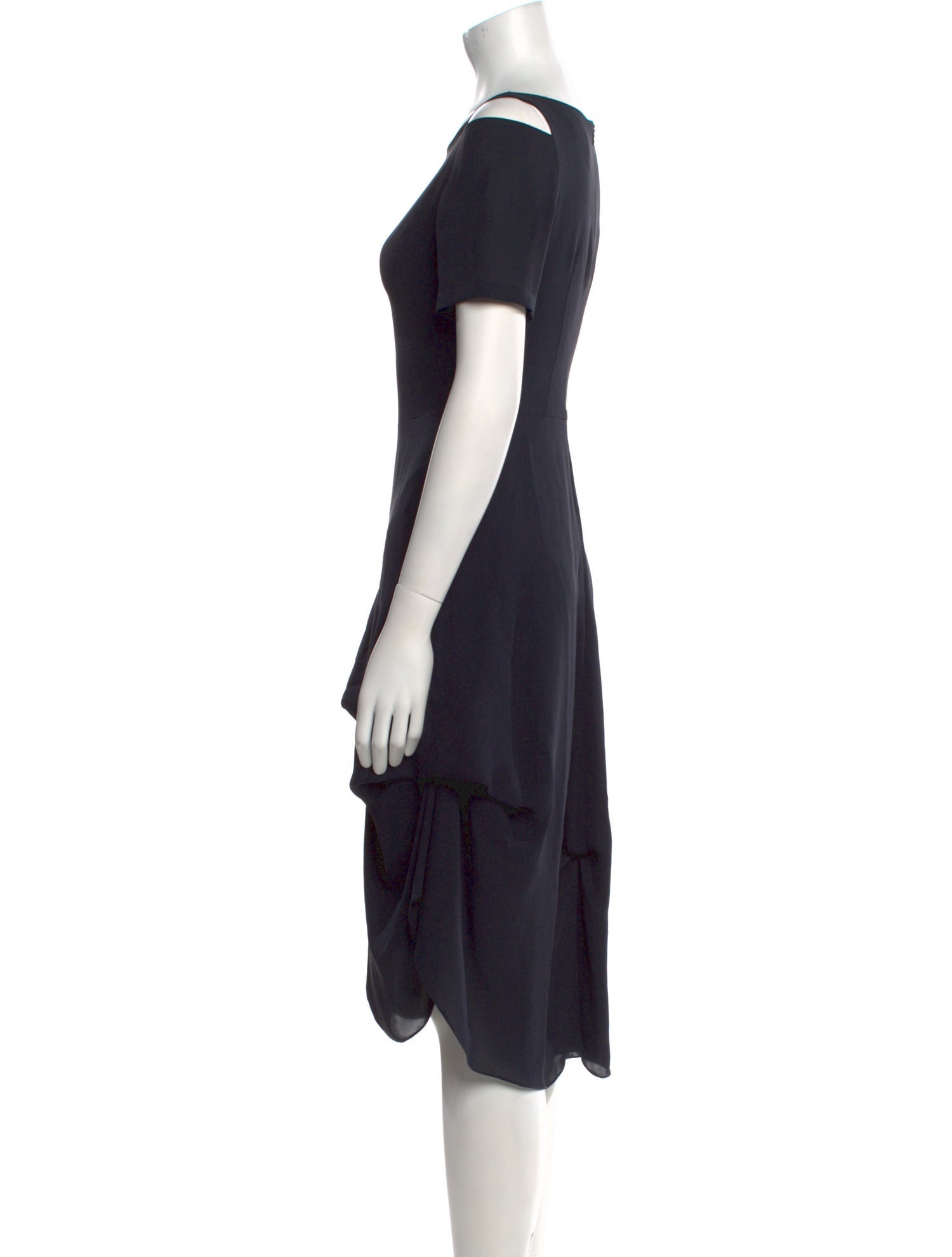 Morgane Le Fay Silk Midi Length Dress