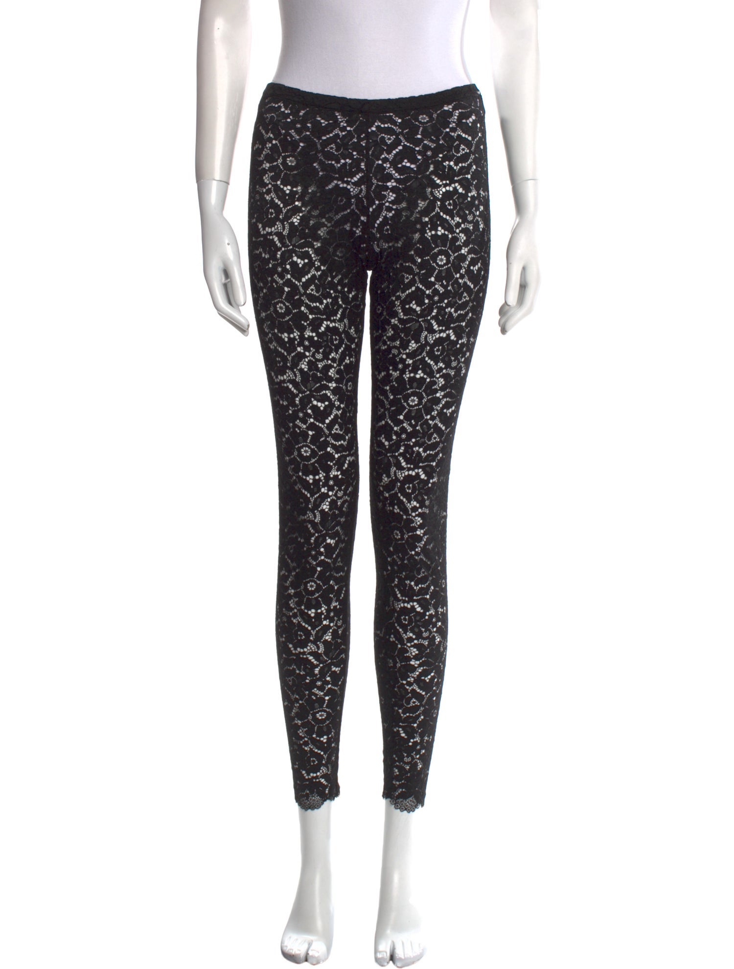Morgane Le Fay Printed Skinny Leg Pants