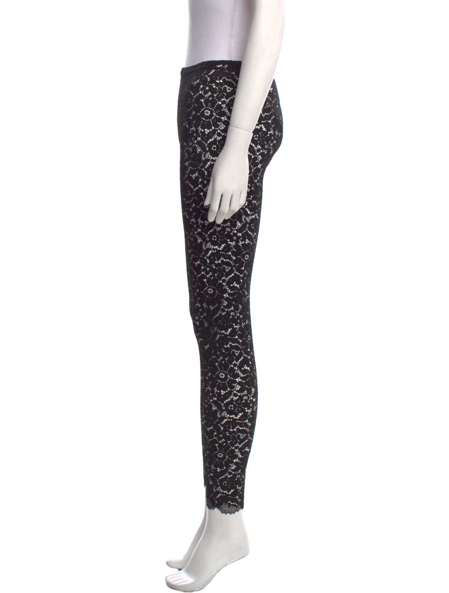 Morgane Le Fay Printed Skinny Leg Pants