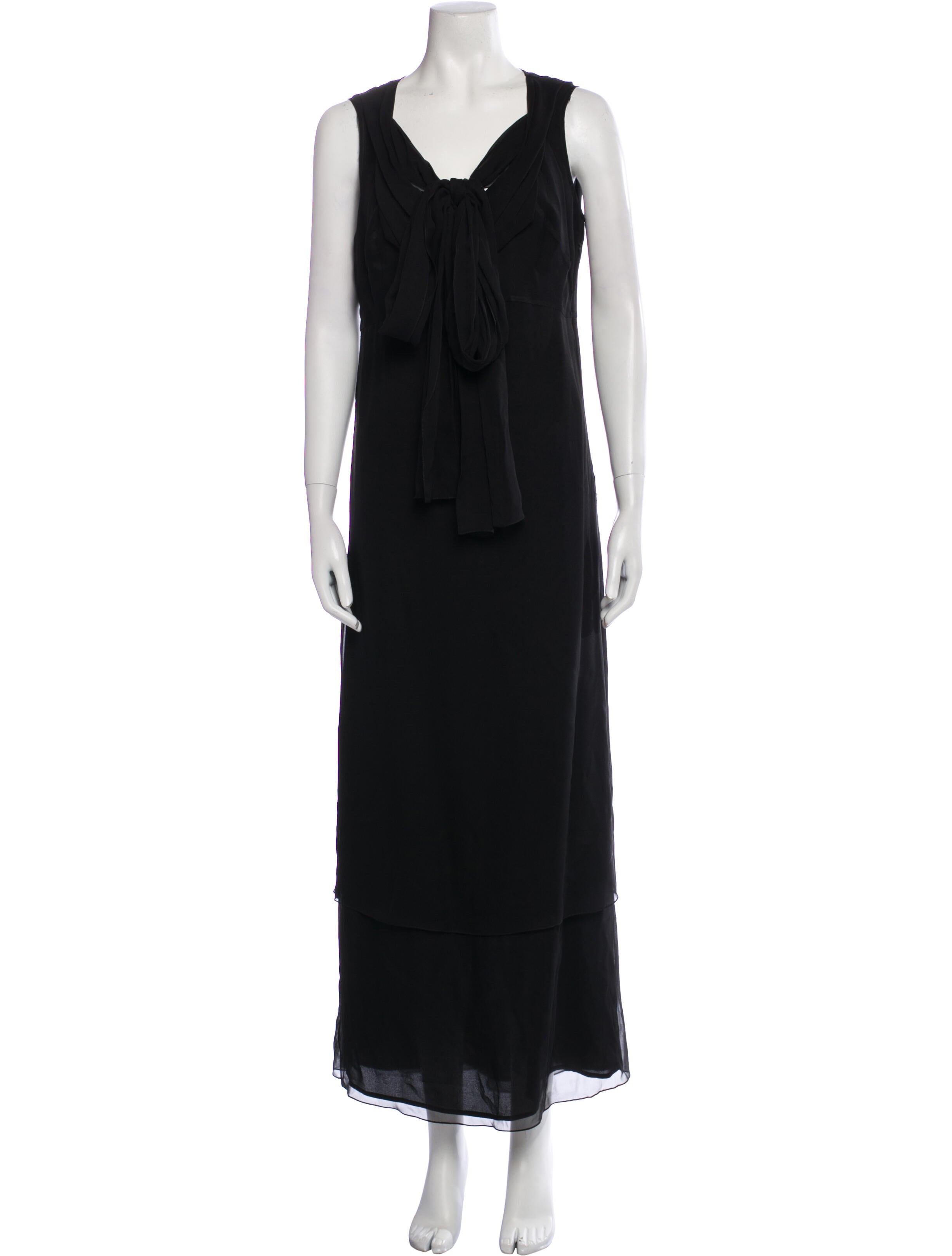 Morgane Le Fay Silk Long Dress