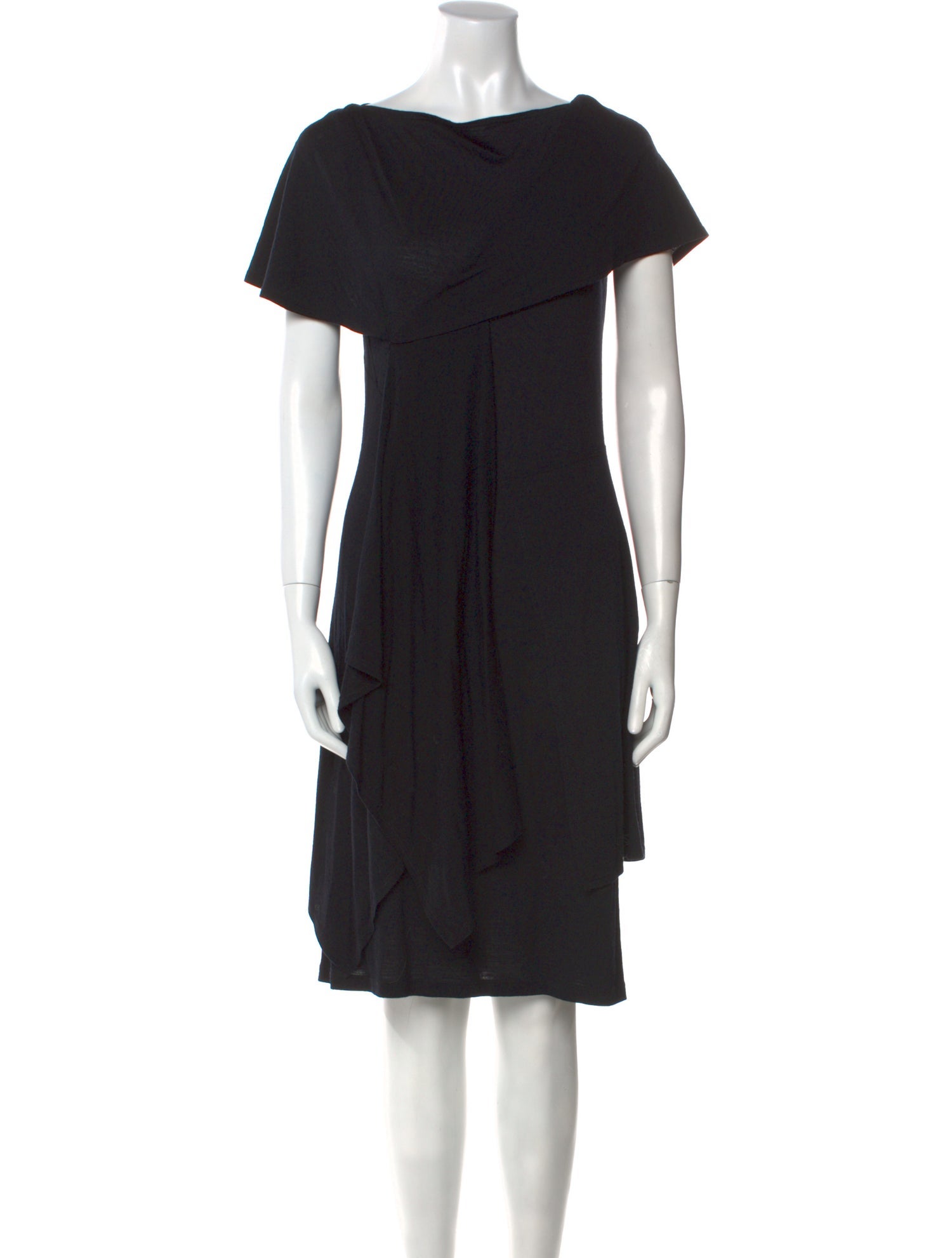 Morgane Le Fay Bateau Neckline Knee-Length Dress