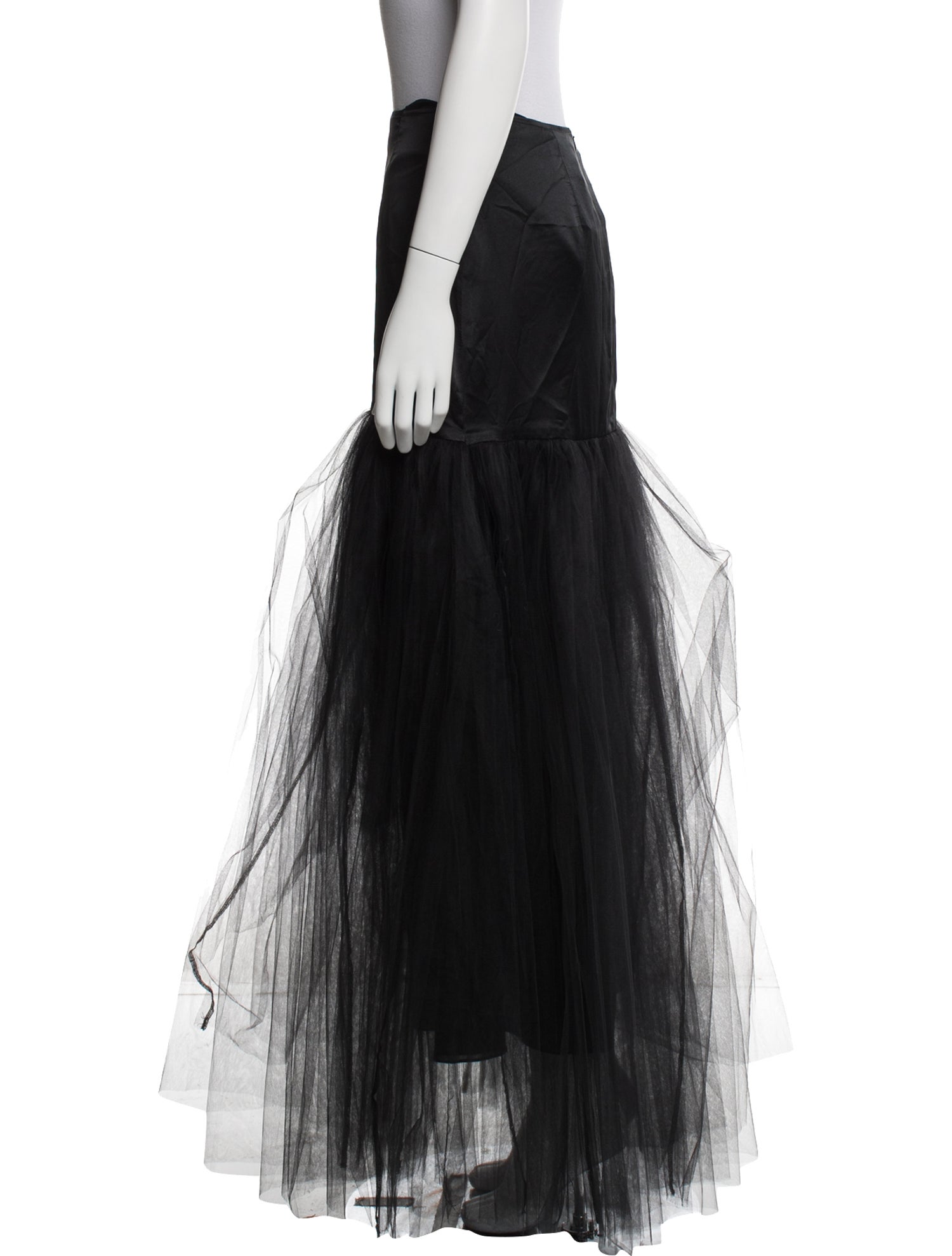 Morgane Le Fay Silk Midi Length Skirt