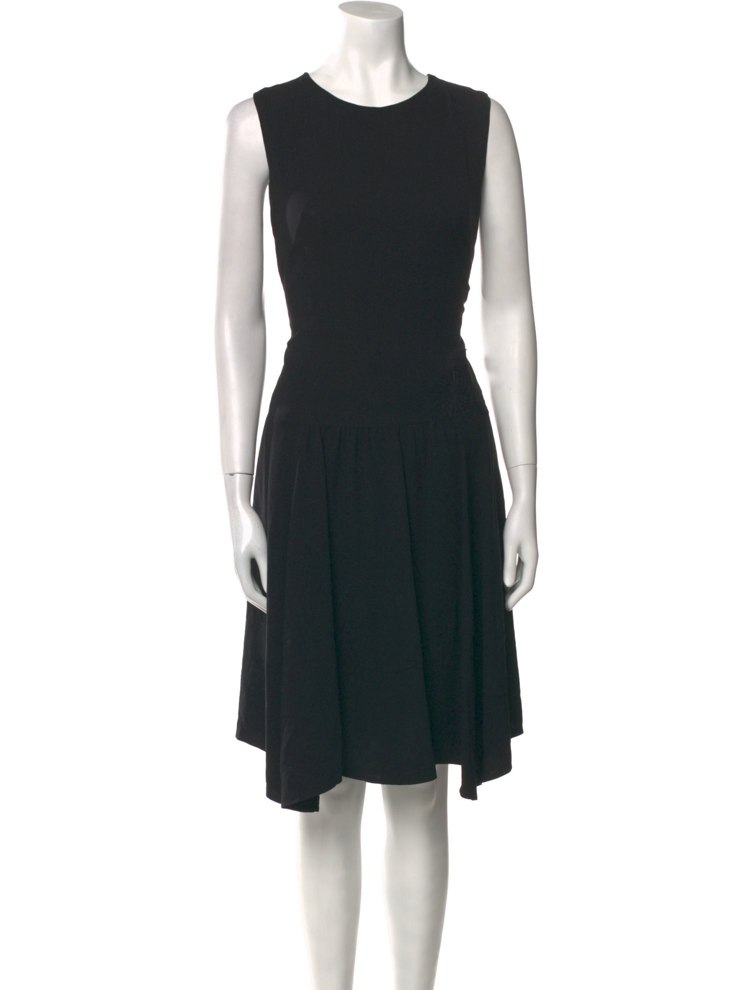 Morgane Le Fay Crew Neck Midi Length Dress