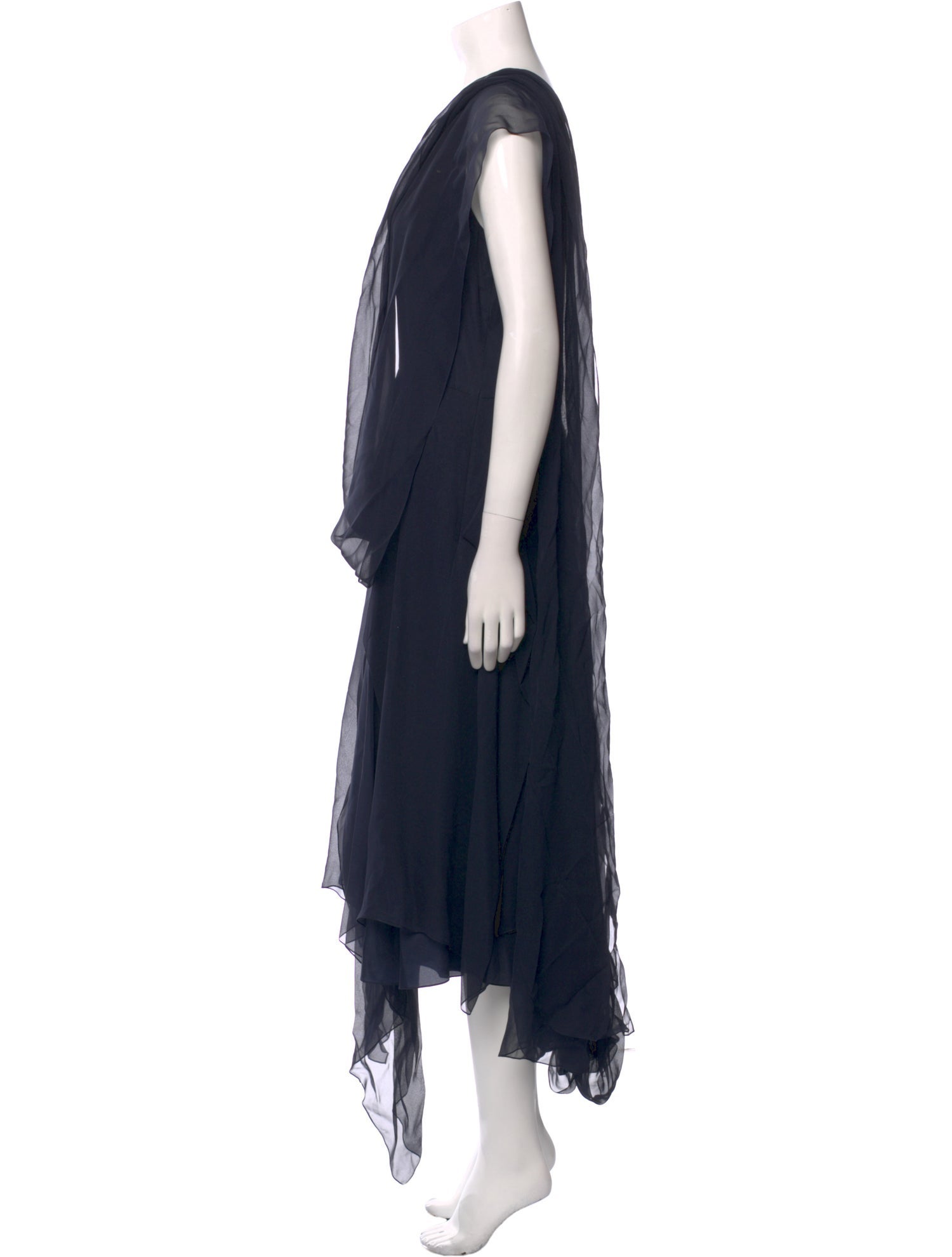 Morgane Le Fay Silk Long Dress