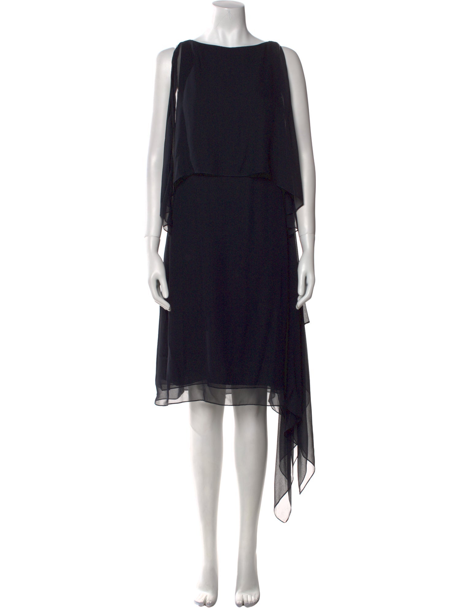 Morgane Le Fay Silk Knee-Length Dress