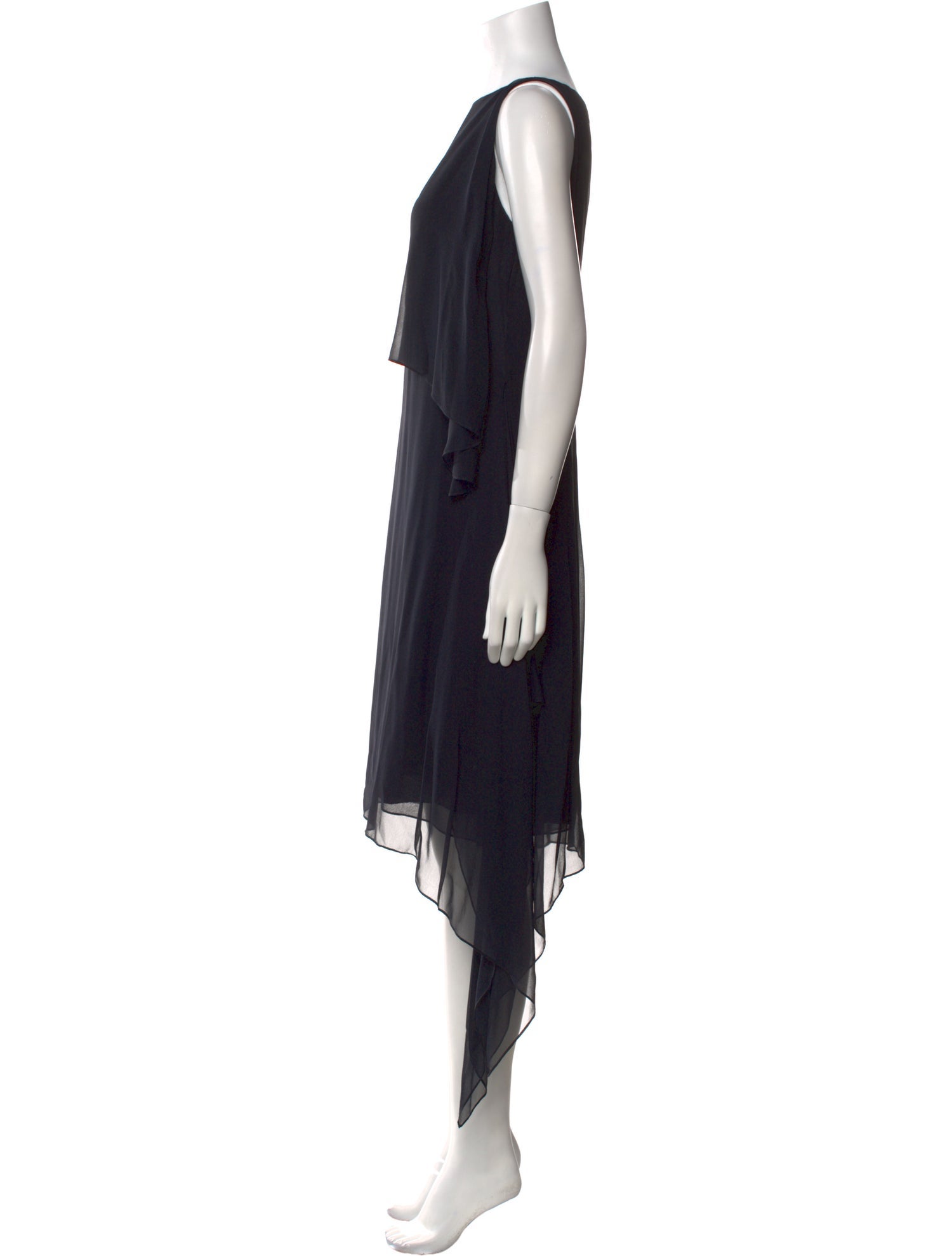 Morgane Le Fay Silk Knee-Length Dress