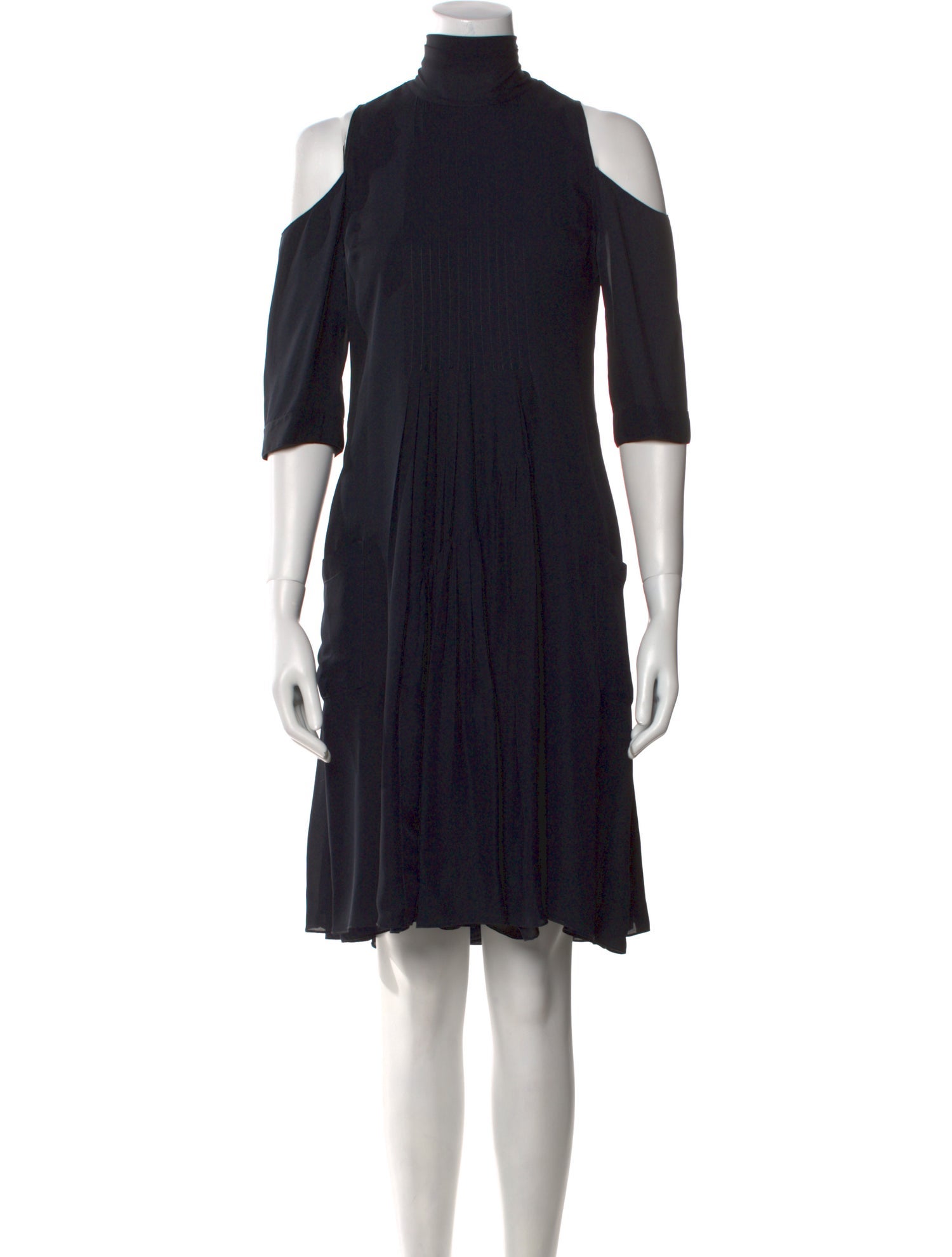 Morgane Le Fay Silk Knee-Length Dress